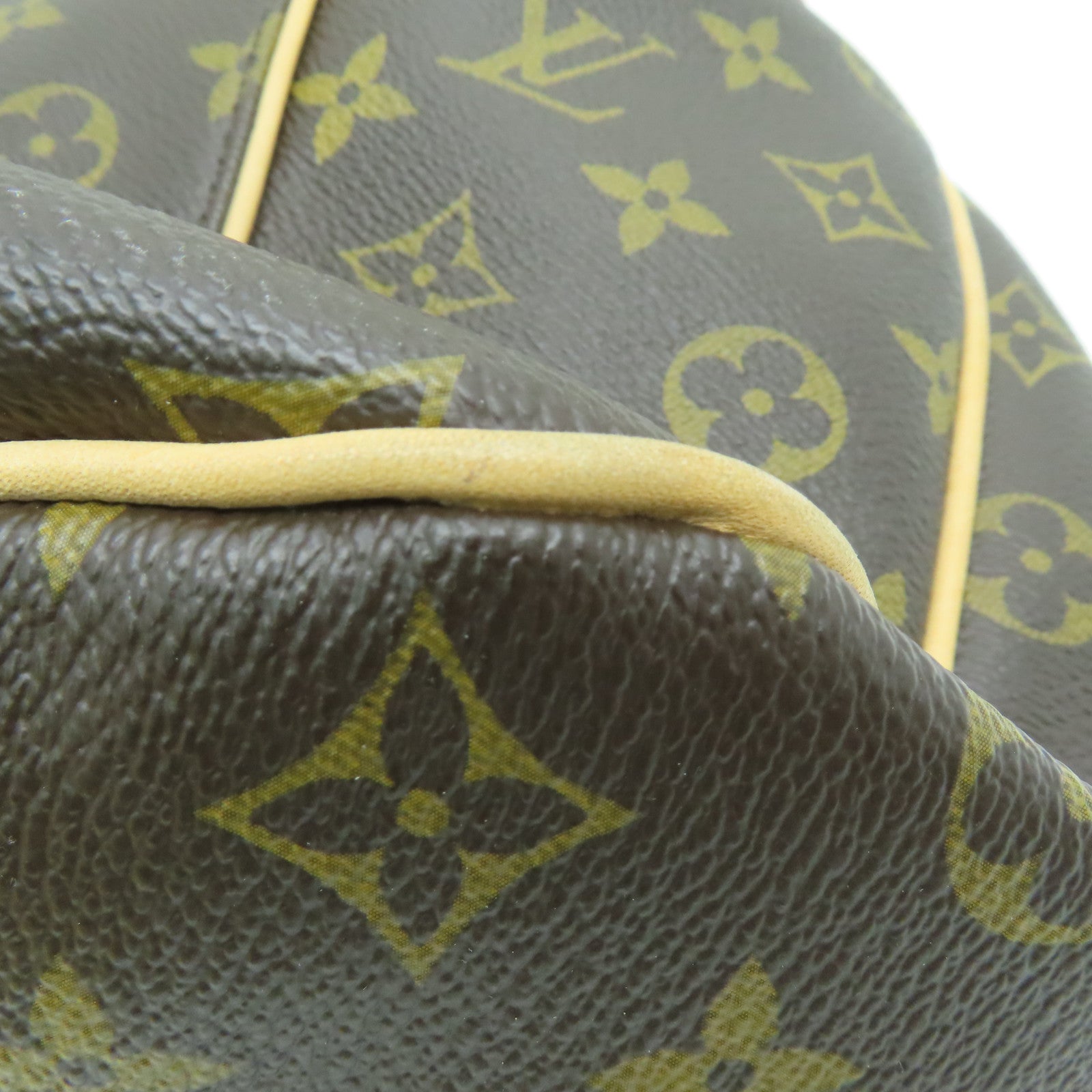 LOUIS VUITTON Monogram Galliera PM金扣肩背袋啡色
