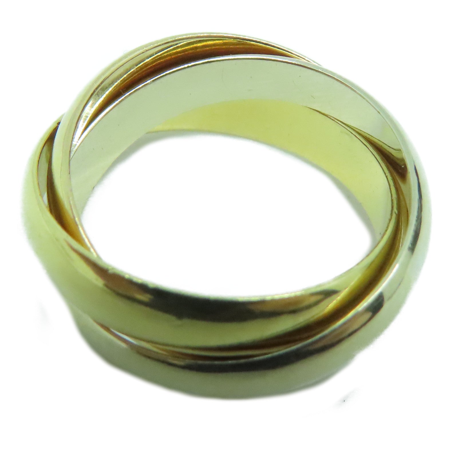 CARTIER 【激减优惠】18K黄金/玫瑰金/白金Trinity Ring戒指Cartier#49