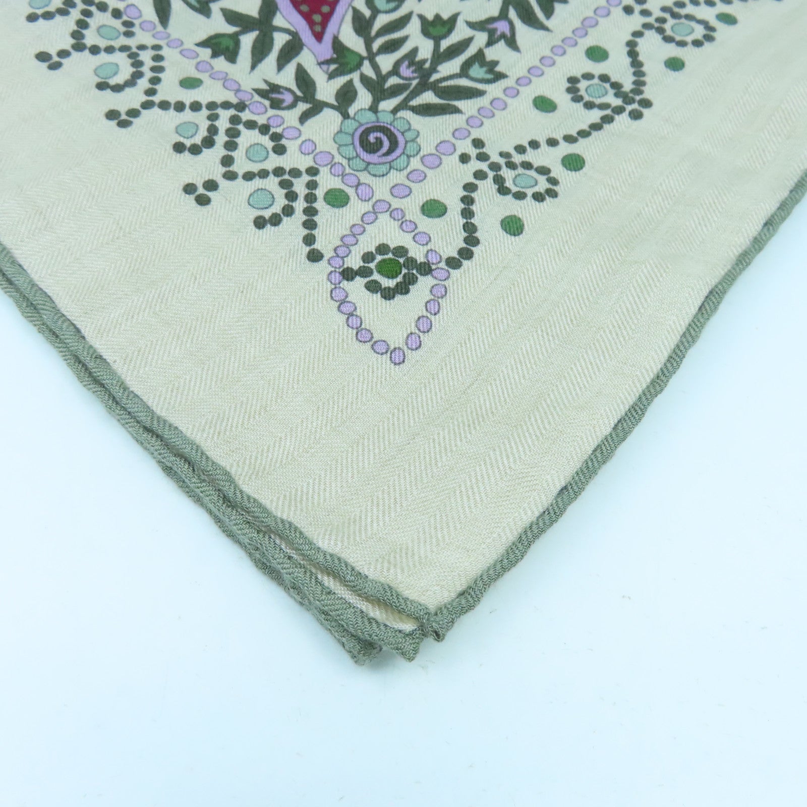 HERMES Cashmere/丝质Scarf丝巾杏色/彩色