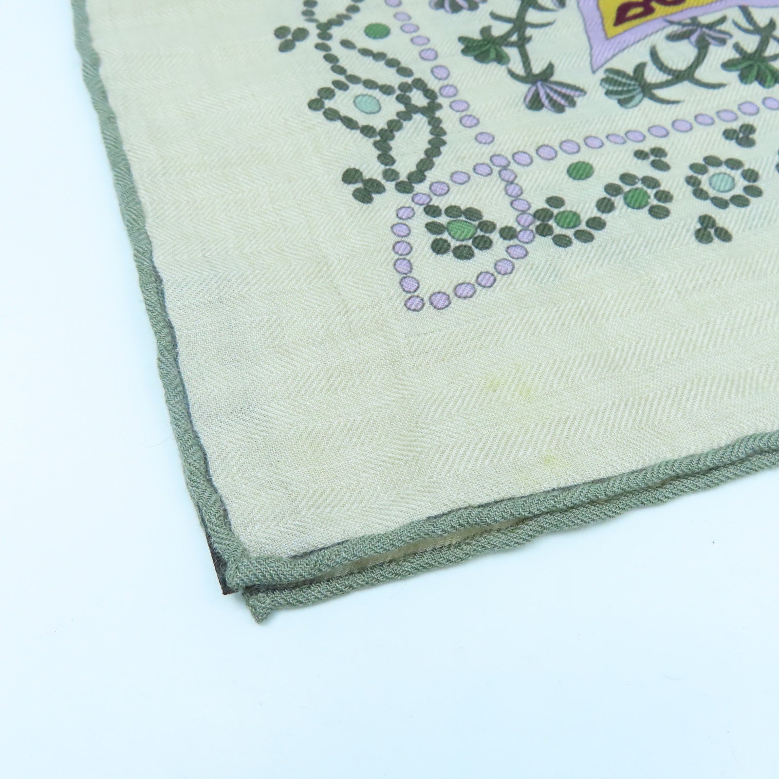 HERMES Cashmere/丝质Scarf丝巾杏色/彩色
