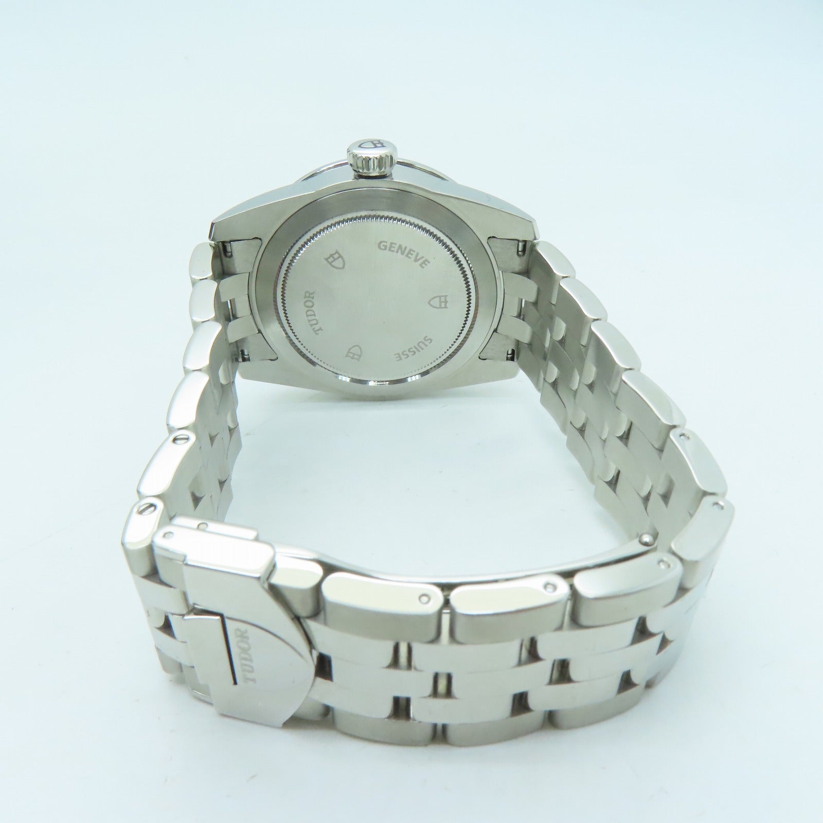 TUDOR Glamour Date Day不锈钢自动机芯灰色