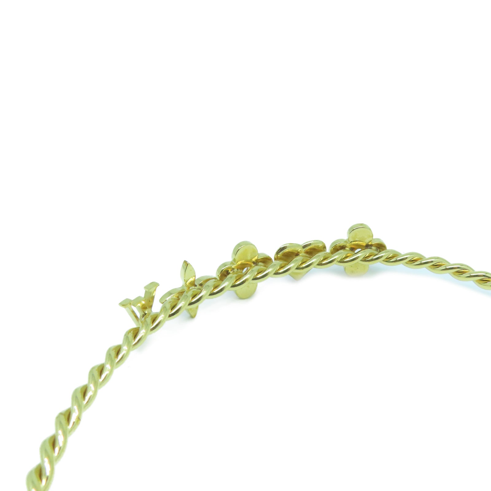 LOUIS VUITTON 金屬Headband頭箍粉紅色/金色