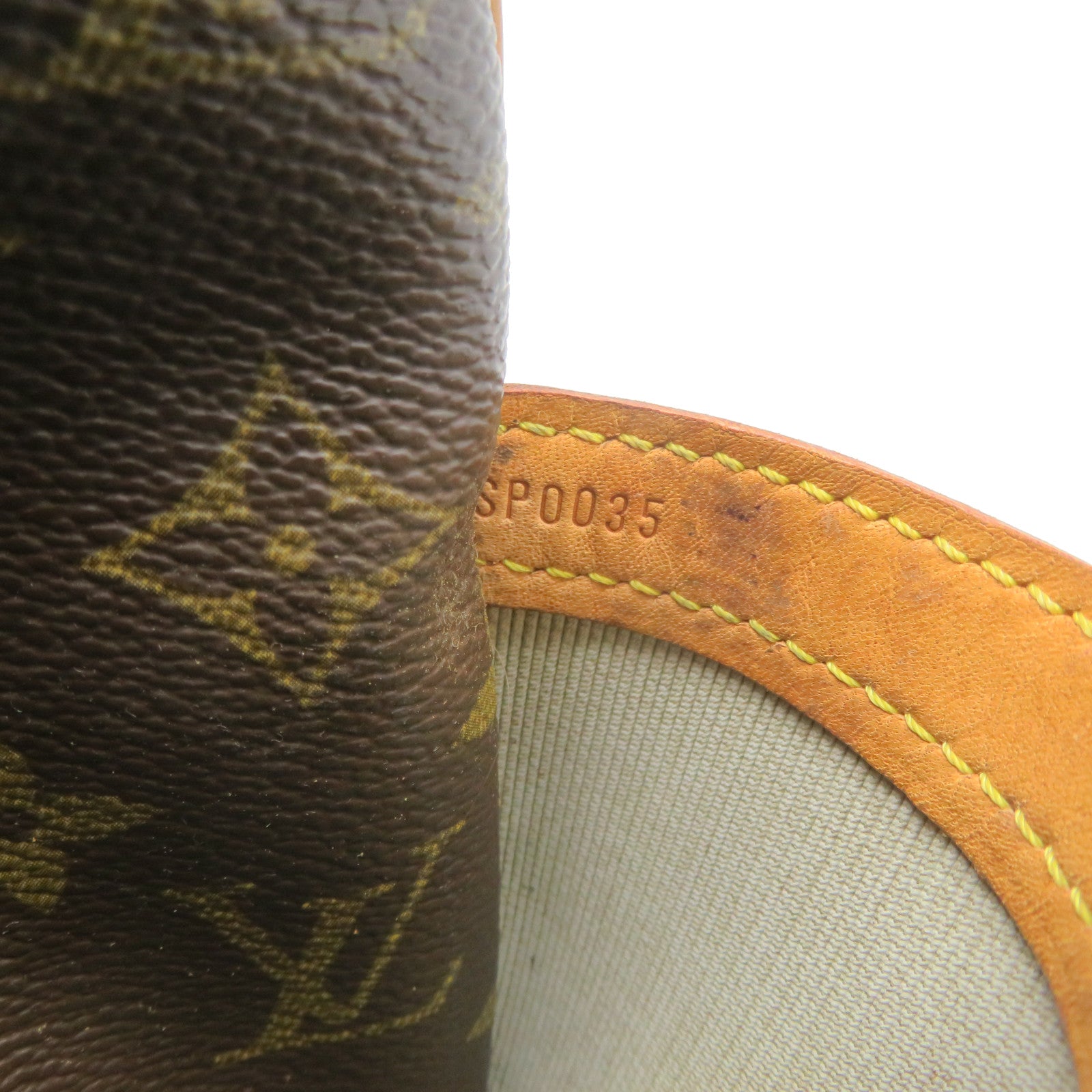 LOUIS VUITTON Monogram Reporter Shoulder Bag肩背袋啡色