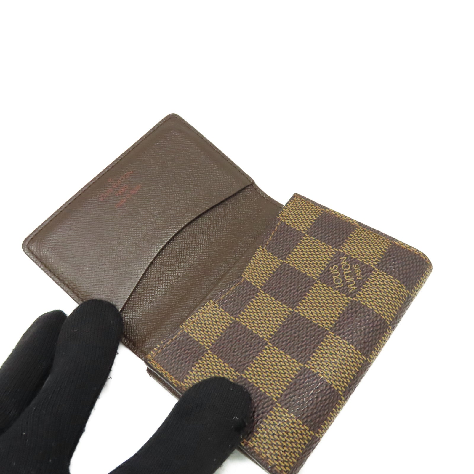 LOUIS VUITTON Damier Card Case卡片套啡色