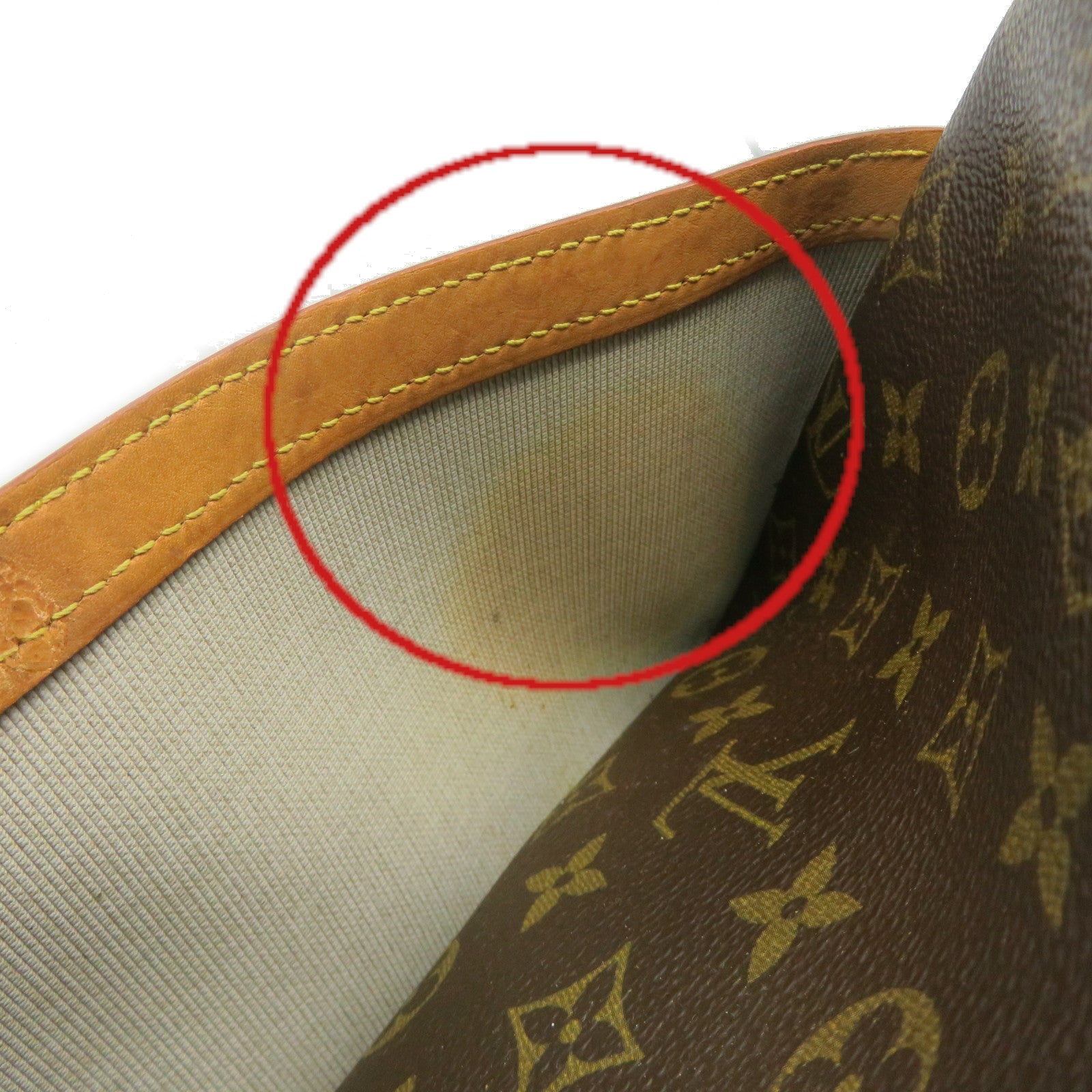 LOUIS VUITTON Monogram Reporter Shoulder Bag肩背袋啡色