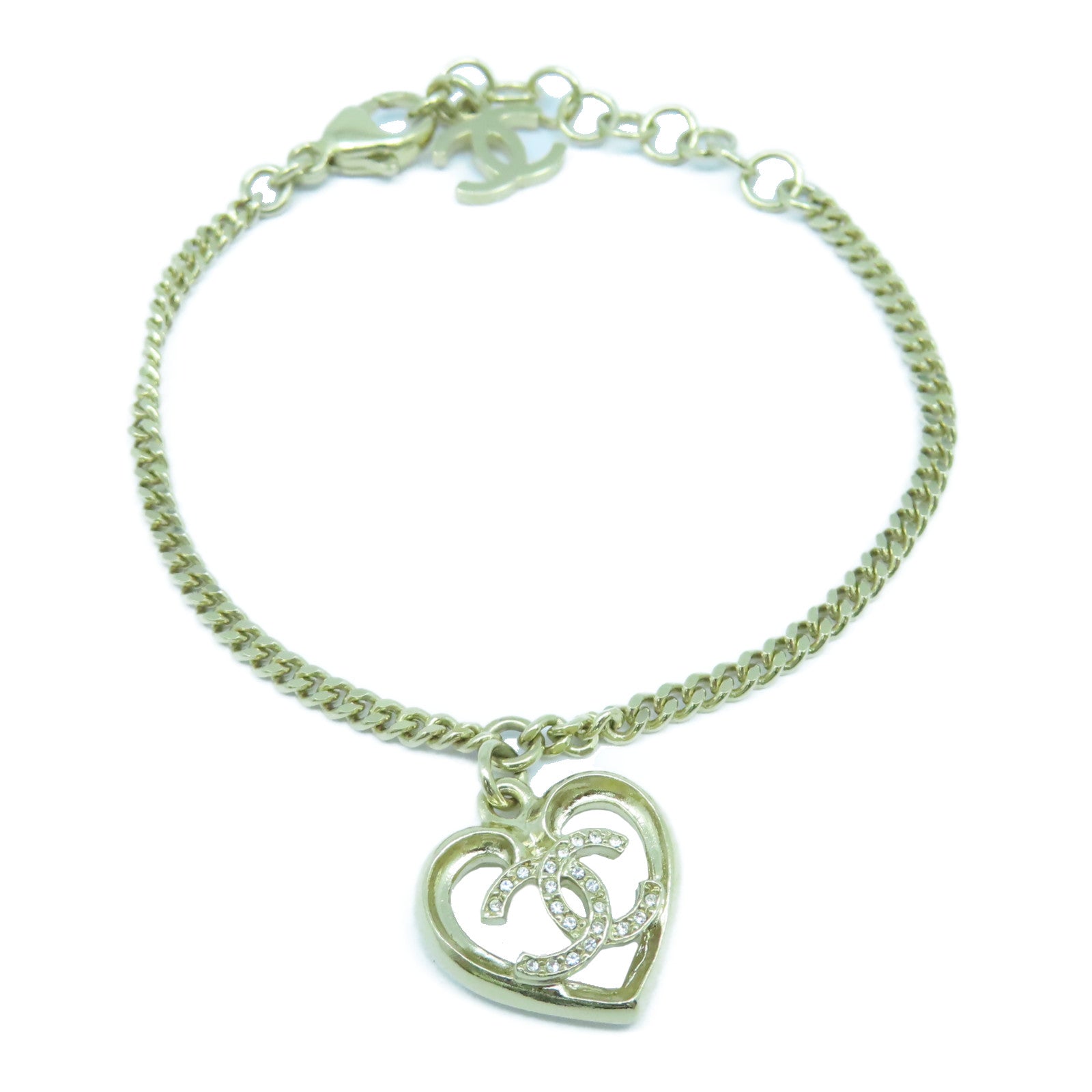 CHANEL 金屬Bracelets手鏈金色