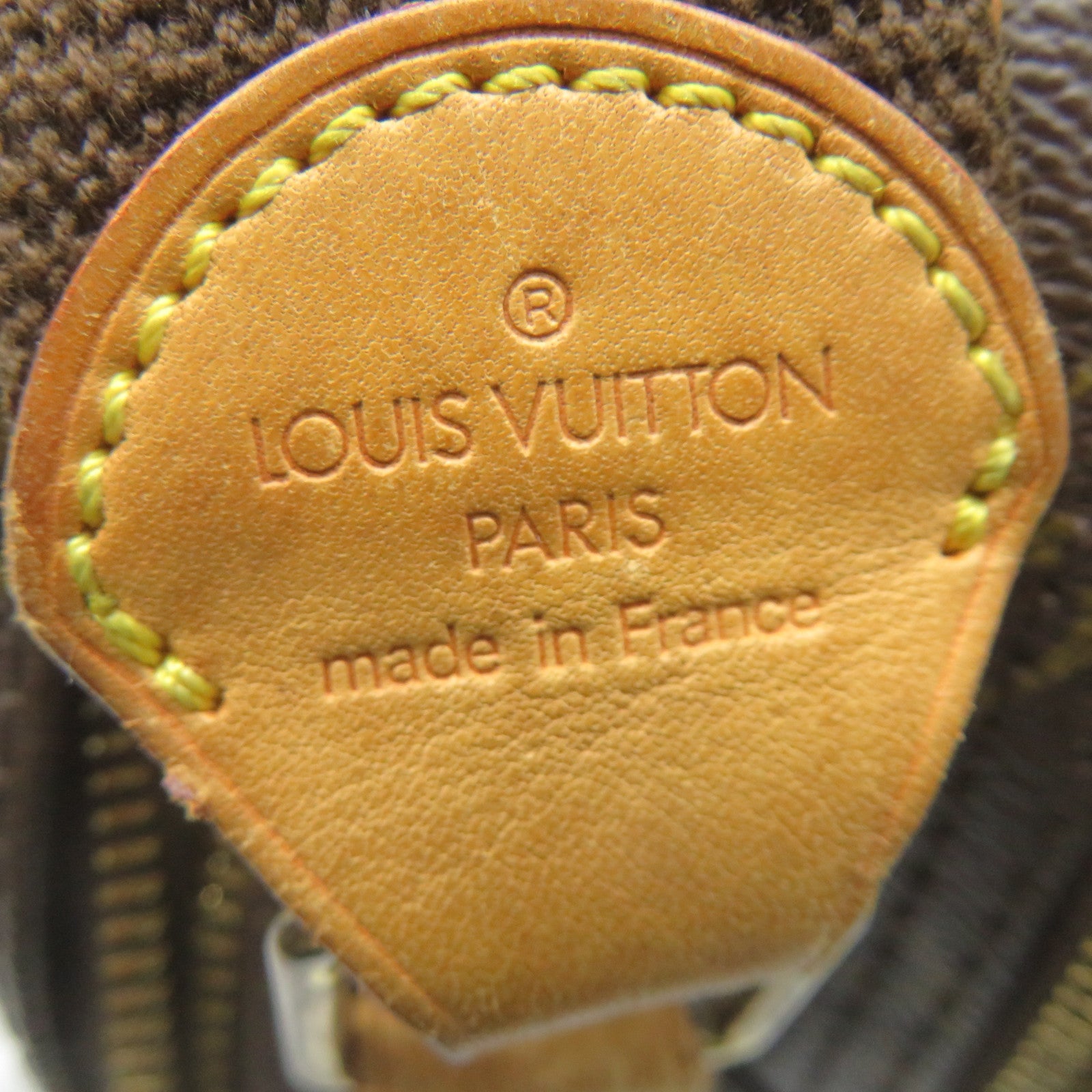 LOUIS VUITTON Monogram Reporter Shoulder Bag肩背袋啡色
