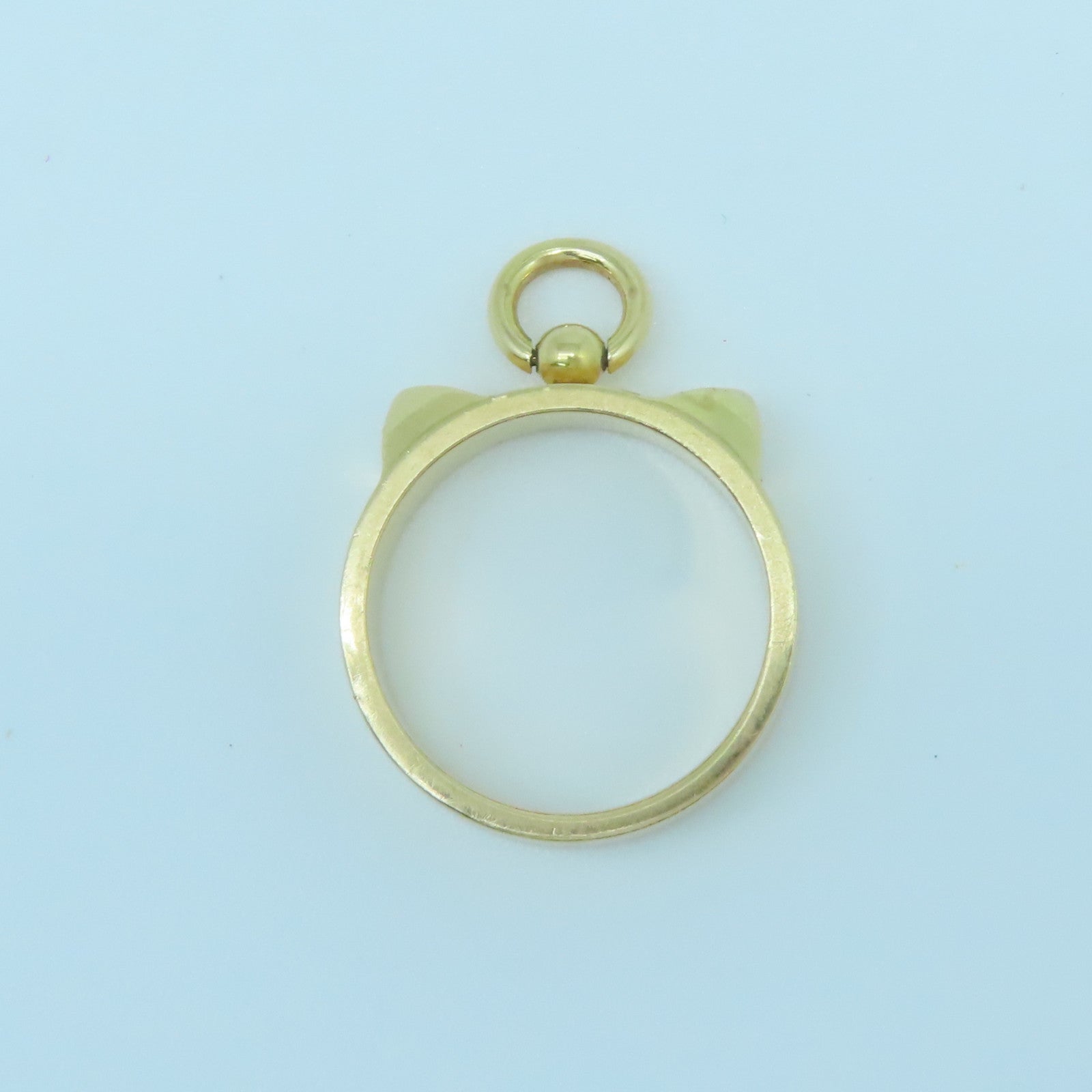 HERMES 18K玫瑰金Collier De Chien Ring戒指#50 US#5.25