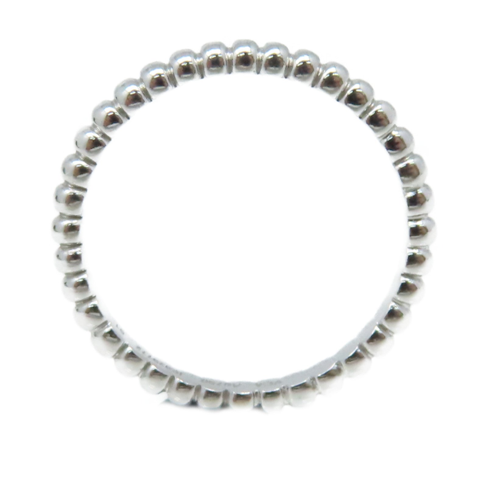 Van Cleef & Arpels 18K白金Perlee Pearls of Gold Ring戒指US#51