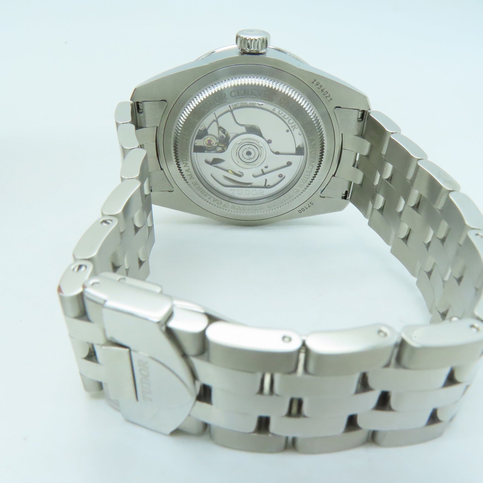 TUDOR Glamour Double Day不锈钢手表自动机芯黑色