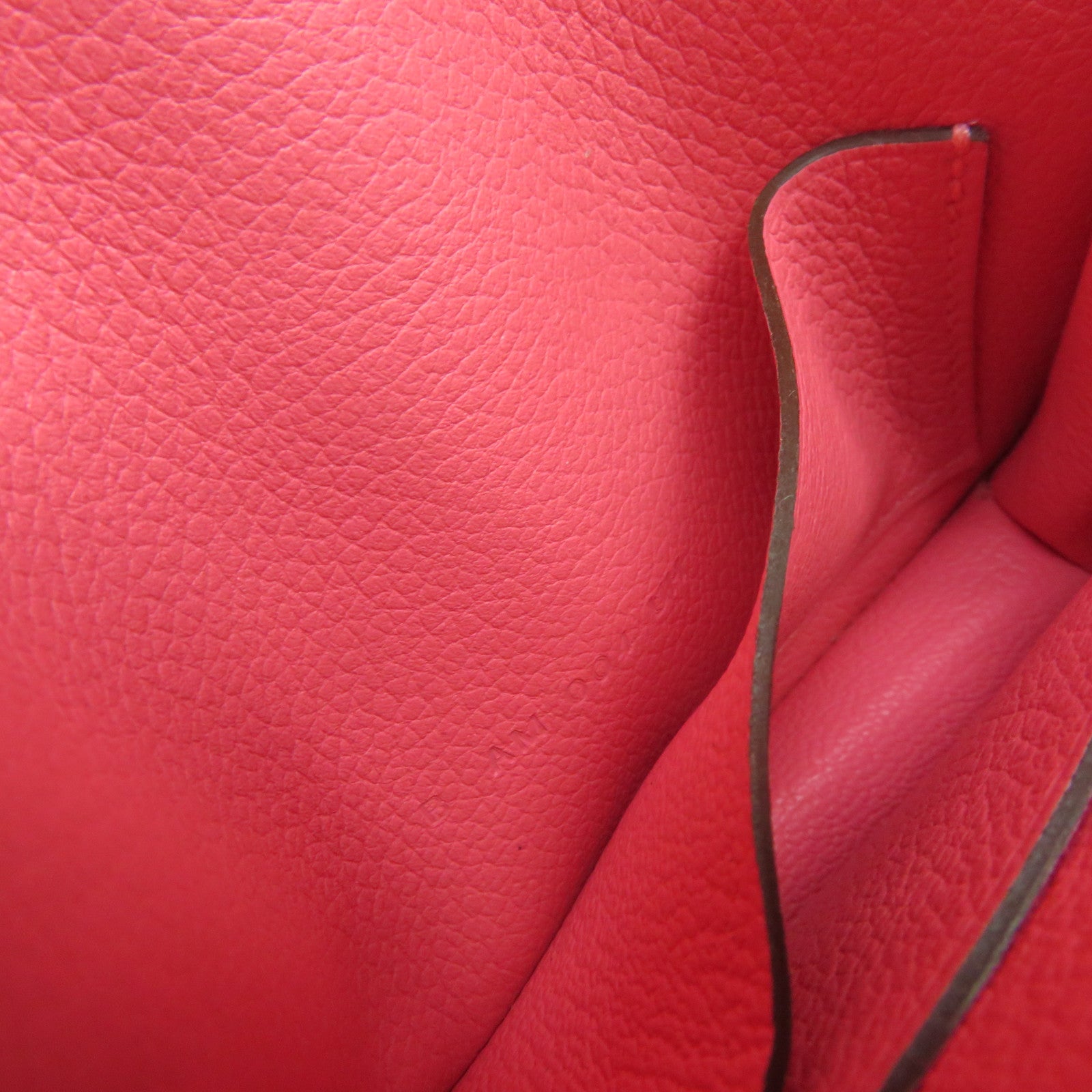 HERMES 【激減優惠】Evercolor皮革Roulis Slim Wallet銀扣短錢腰包兩用袋Rose Azalee粉紅色