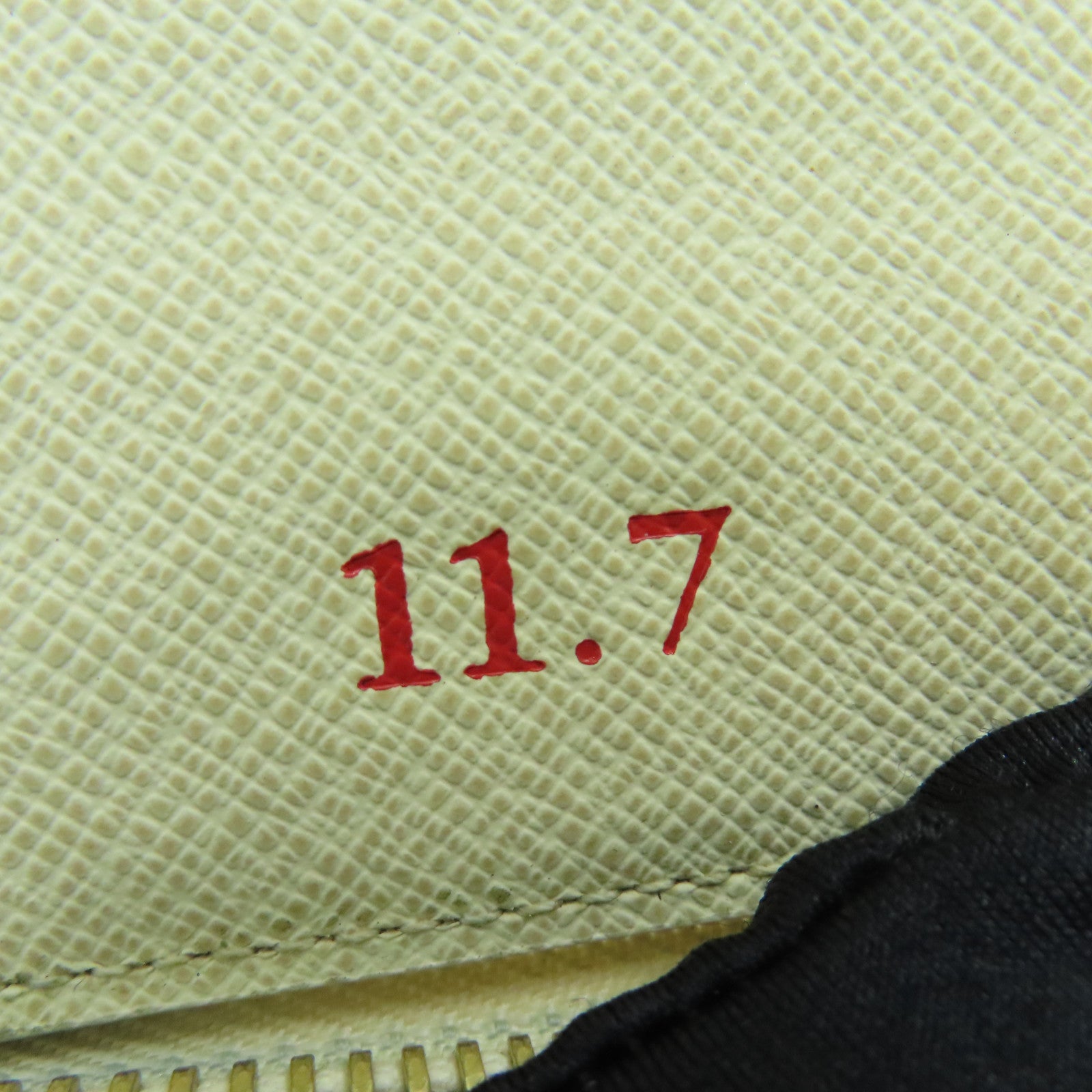 LOUIS VUITTON 【激減優惠】Damier Azur Zippy Wallet金扣錢包白色