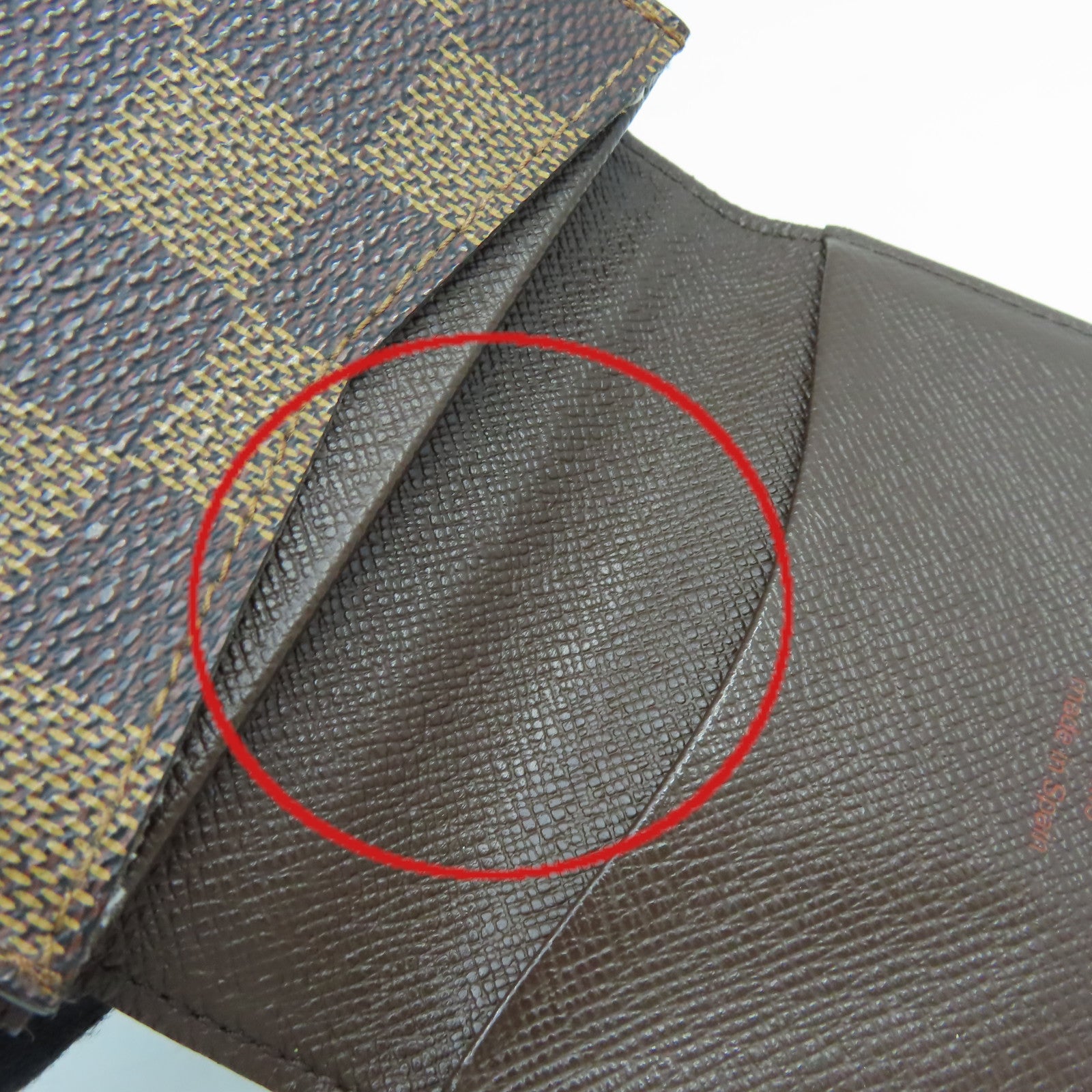LOUIS VUITTON Damier Card Case卡片套啡色