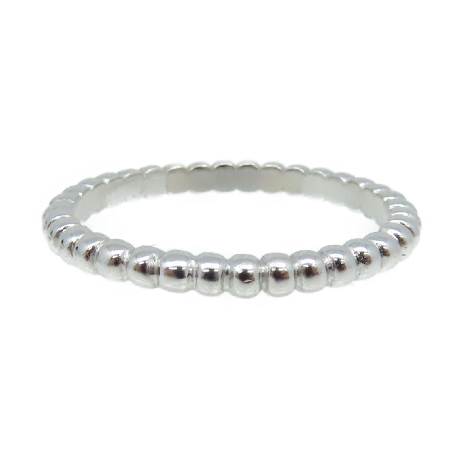 Van Cleef & Arpels 18K白金Perlee Pearls of Gold Ring戒指US#51