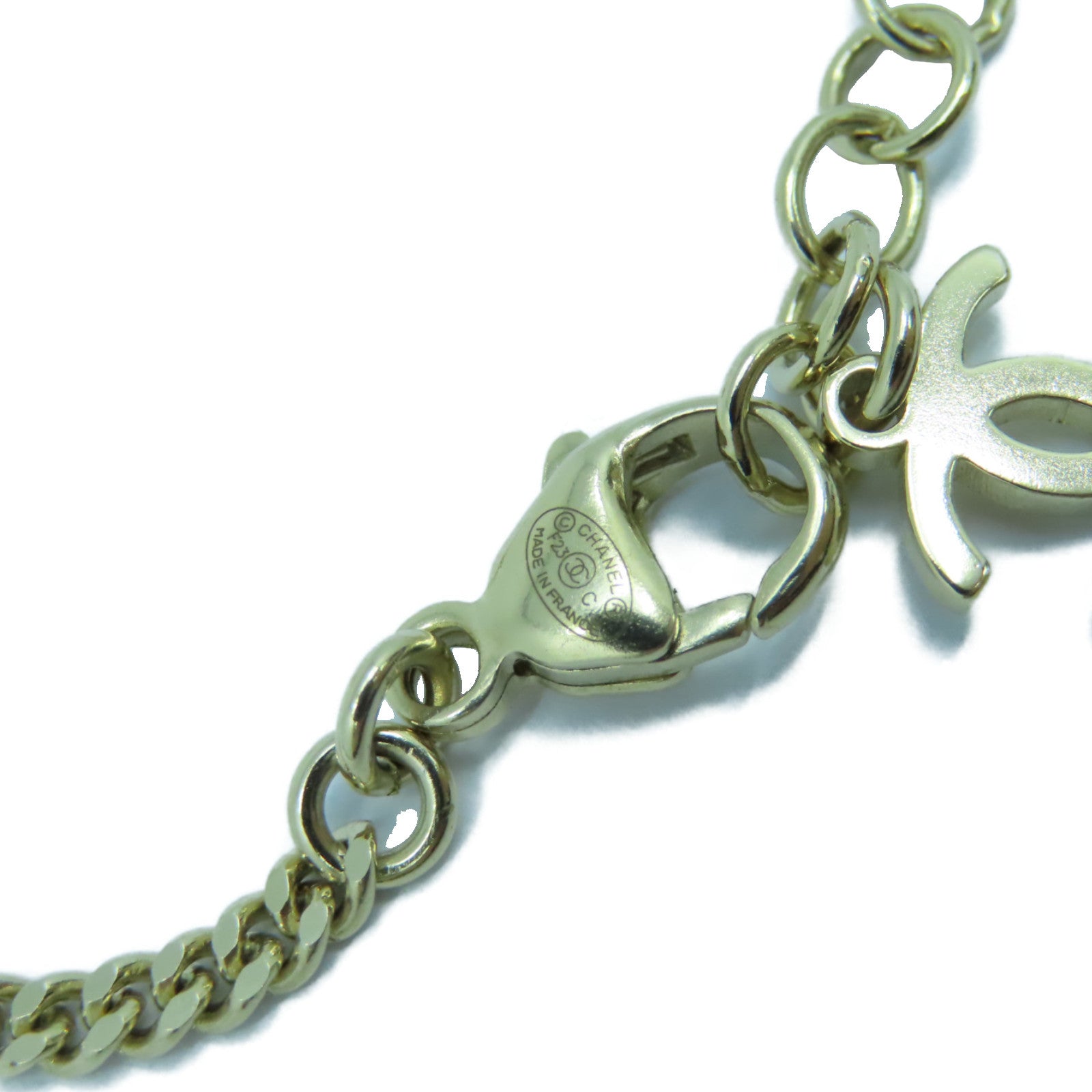 CHANEL 金屬Bracelets手鏈金色