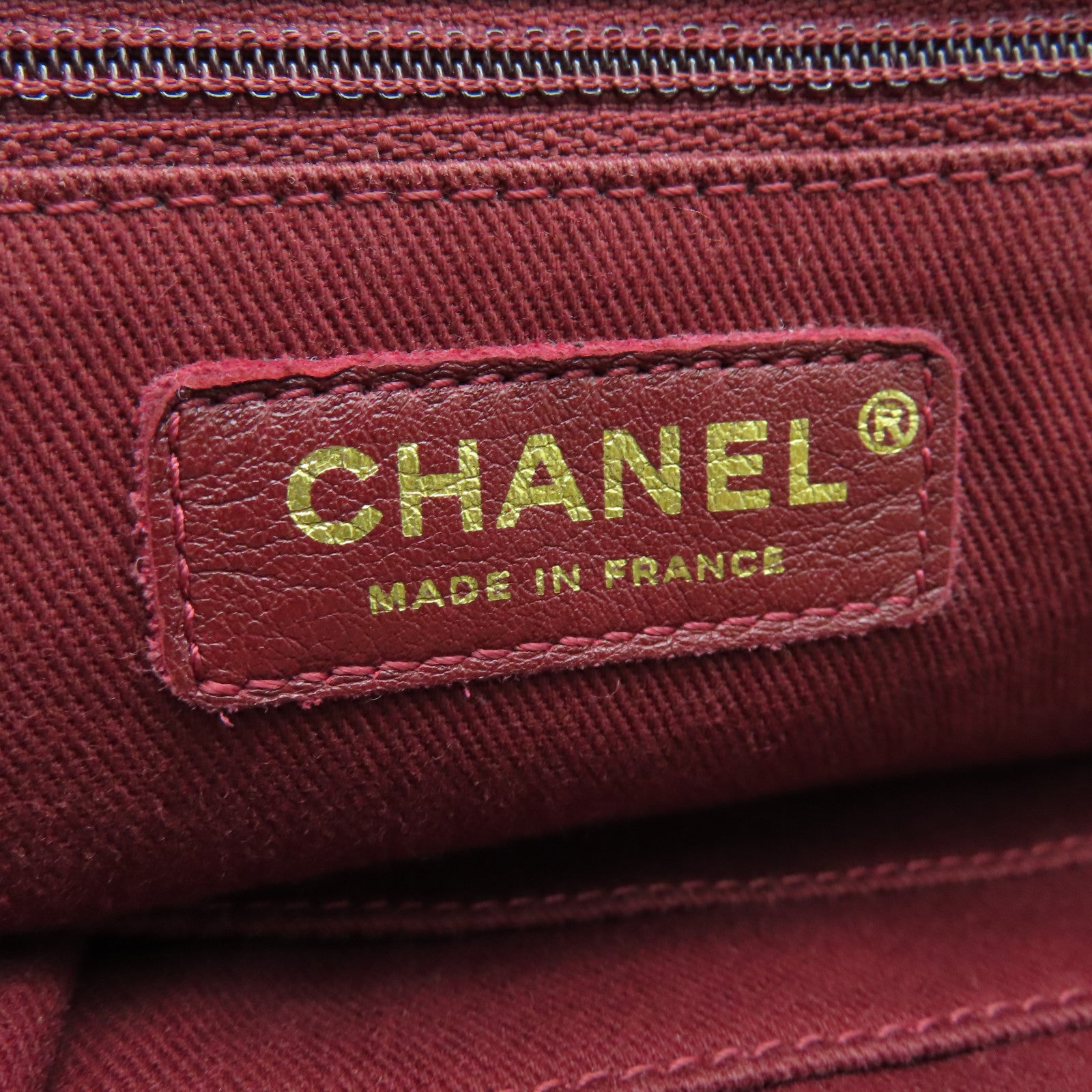 CHANEL 菱格Aged Calf皮革Chain Shoulder金扣肩背袋黑色