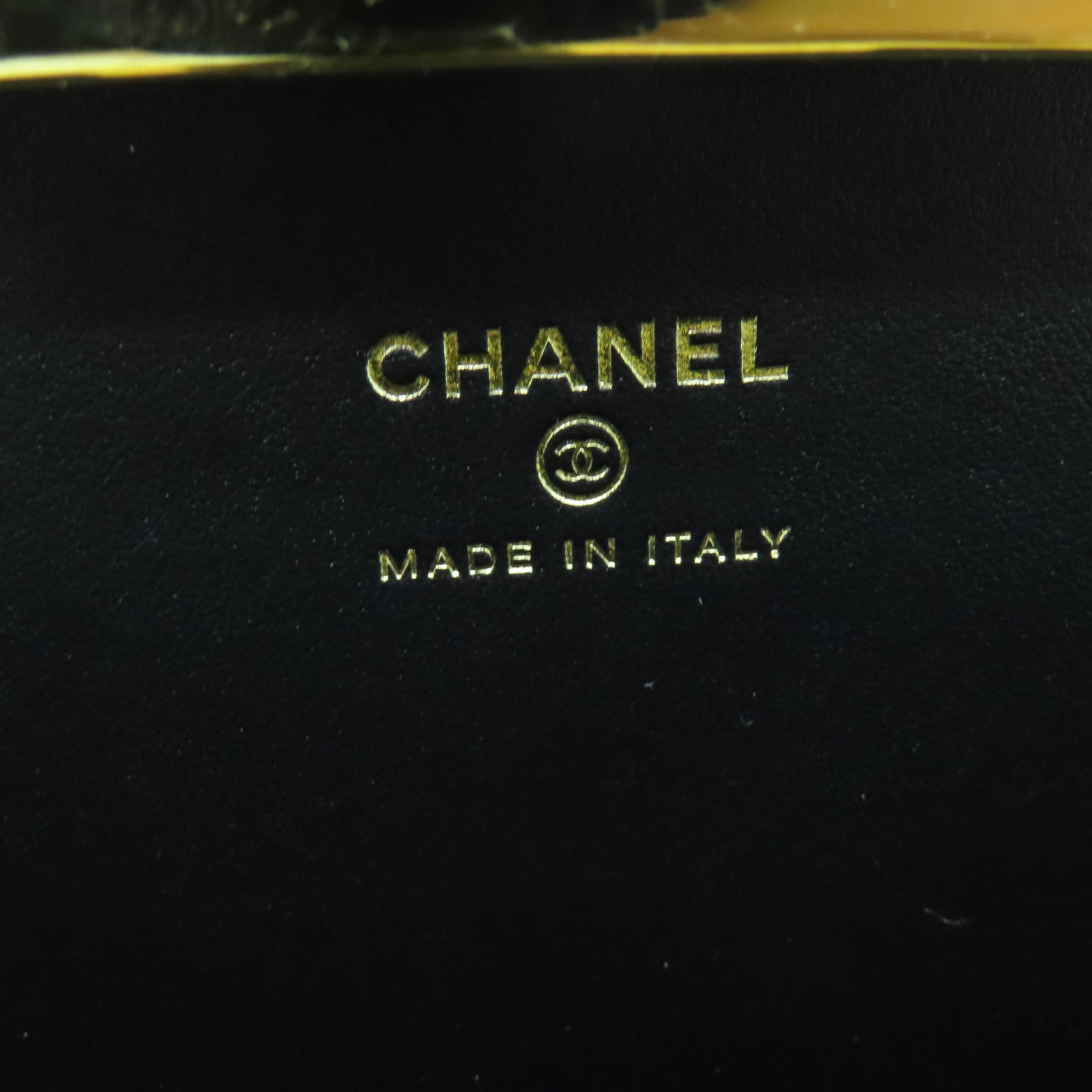 CHANEL Diamond Patent Leather Chain Shoulder Enamel Full Set Gold Buckle Chain Shoulder Bag Black
