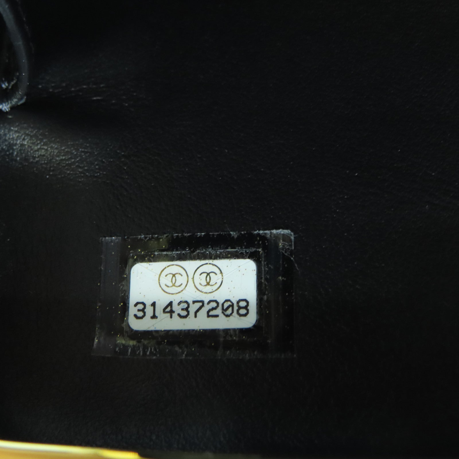 CHANEL Diamond Patent Leather Chain Shoulder Enamel Full Set Gold Buckle Chain Shoulder Bag Black
