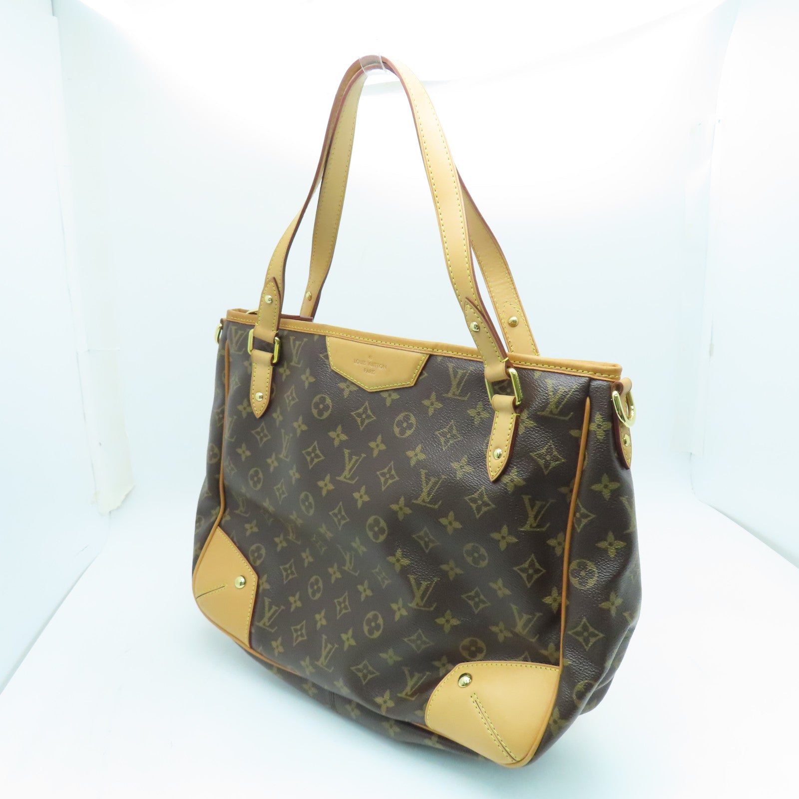 LOUIS VUITTON Monogram Estrela MM金扣肩背袋啡色