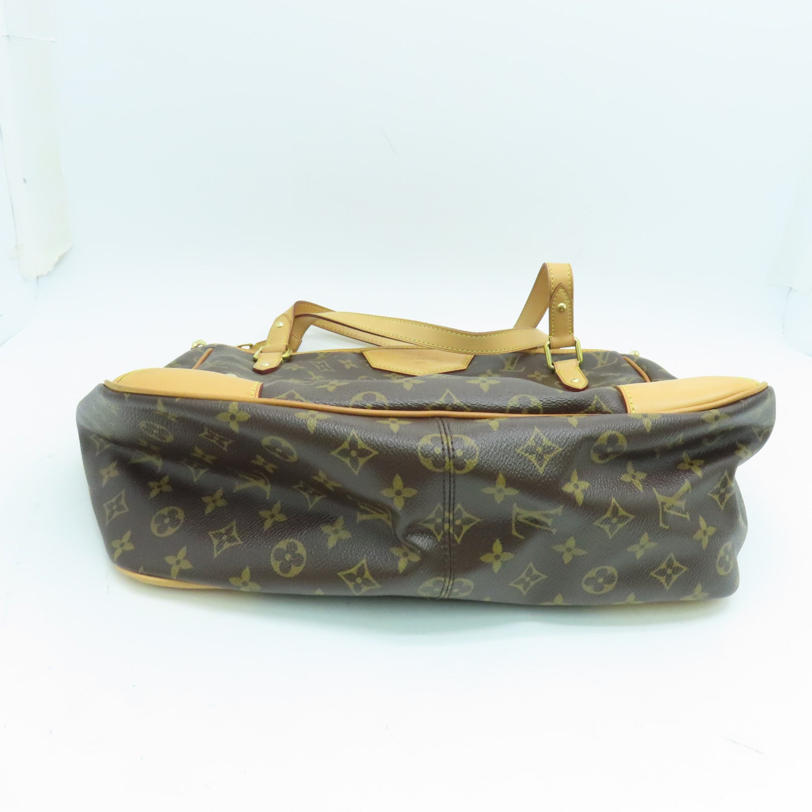 LOUIS VUITTON Monogram Estrela MM金扣肩背袋啡色