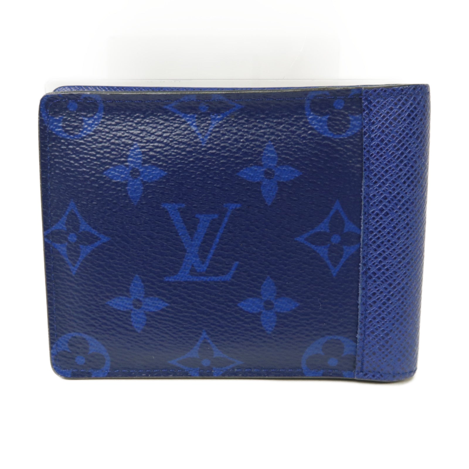 LOUIS VUITTON Taiga/Monogram Wallet錢包藍色