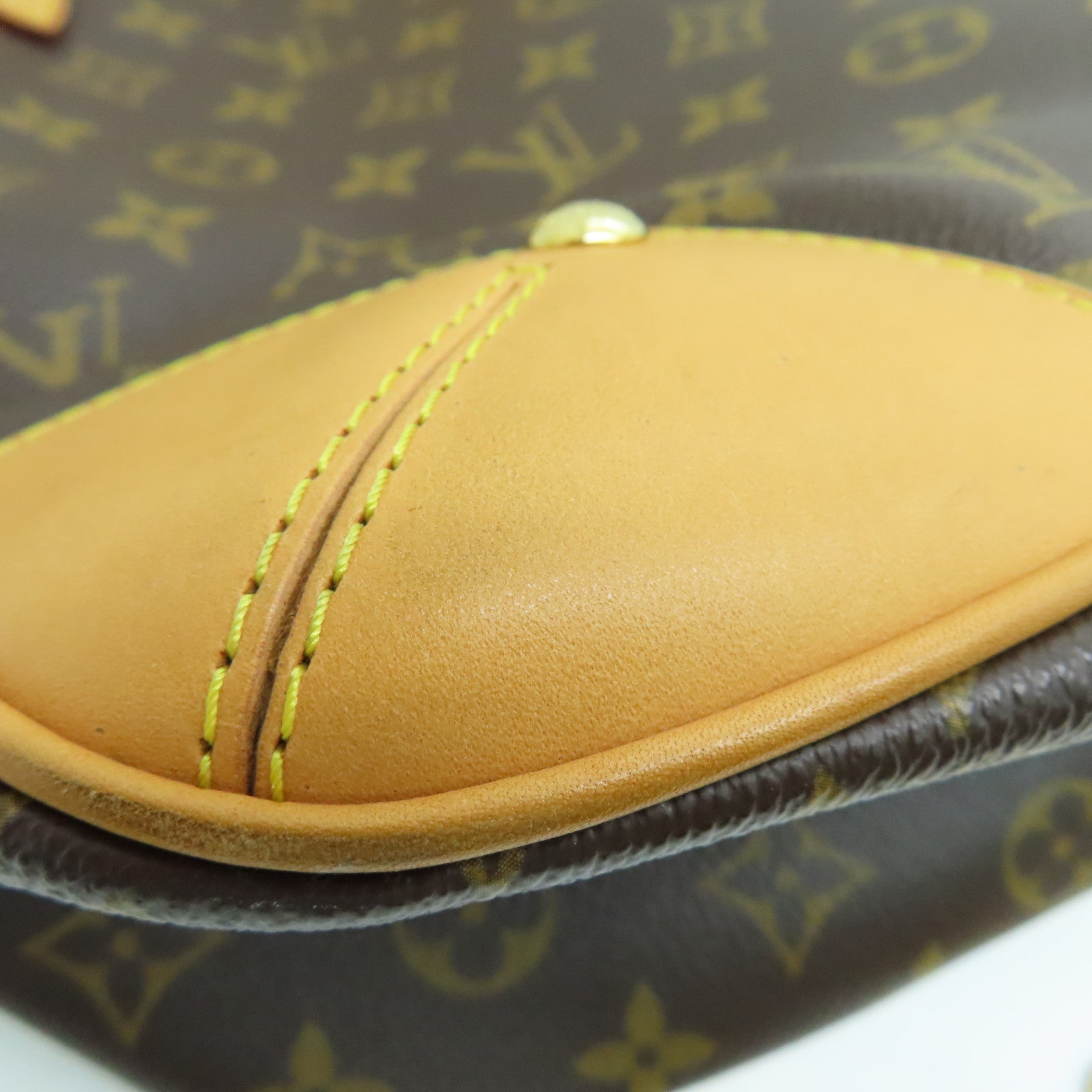 LOUIS VUITTON Monogram Estrela MM金扣肩背袋啡色