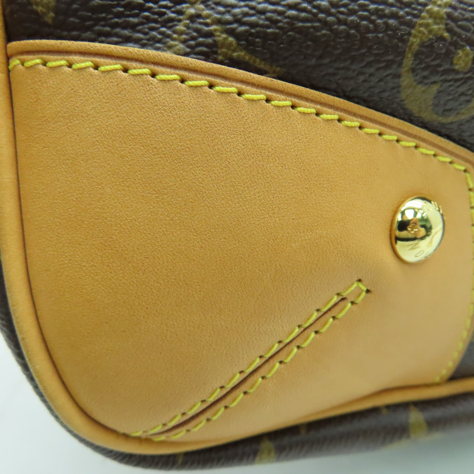LOUIS VUITTON Monogram Estrela MM金扣肩背袋啡色