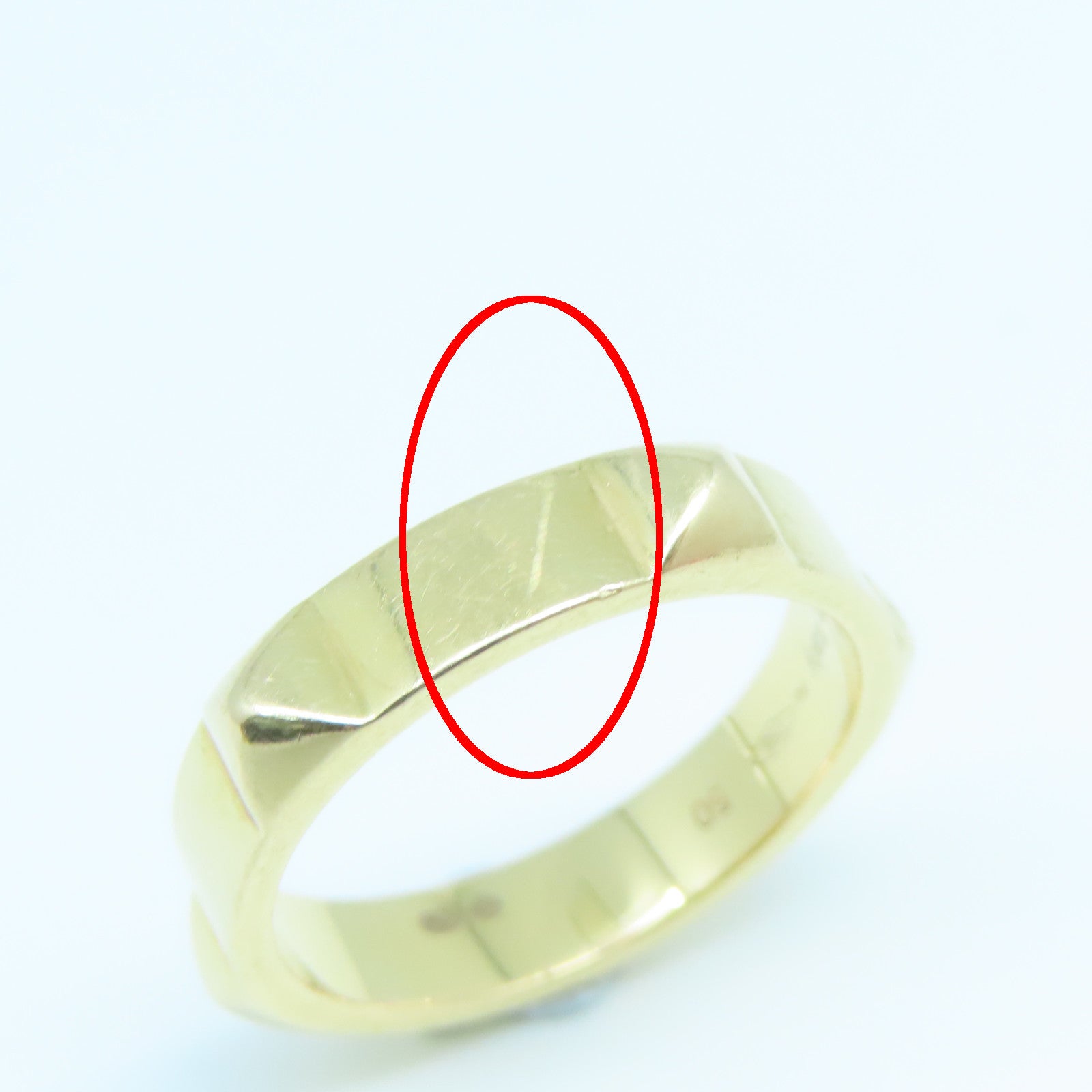 HERMES 【激減優惠】18K玫瑰金Bague Mini Clous Ring戒指#50 US#5.25