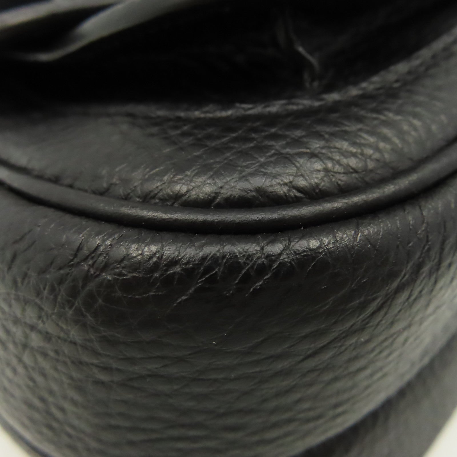 COACH 牛皮皮革Shoulder Bag鏈帶肩背袋黑色