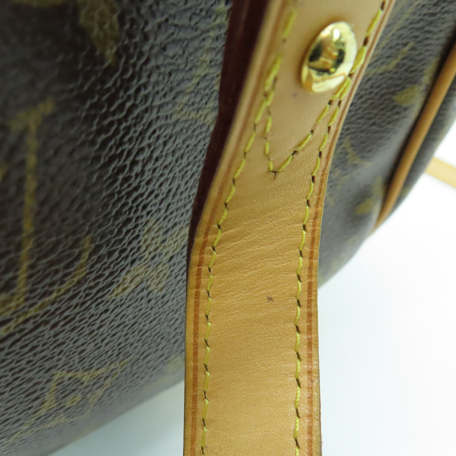 LOUIS VUITTON Monogram Estrela MM金扣肩背袋啡色