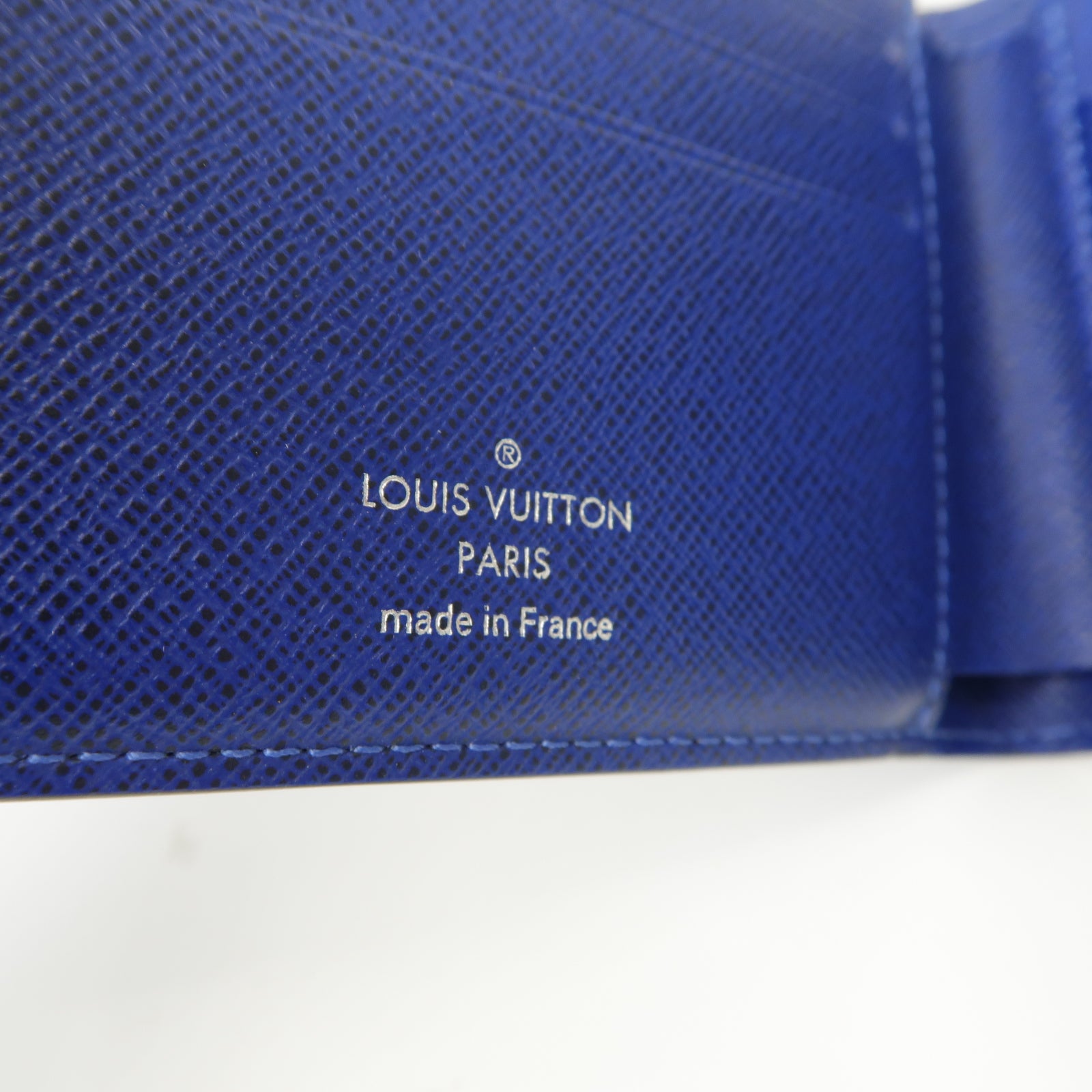 LOUIS VUITTON Taiga/Monogram Wallet錢包藍色