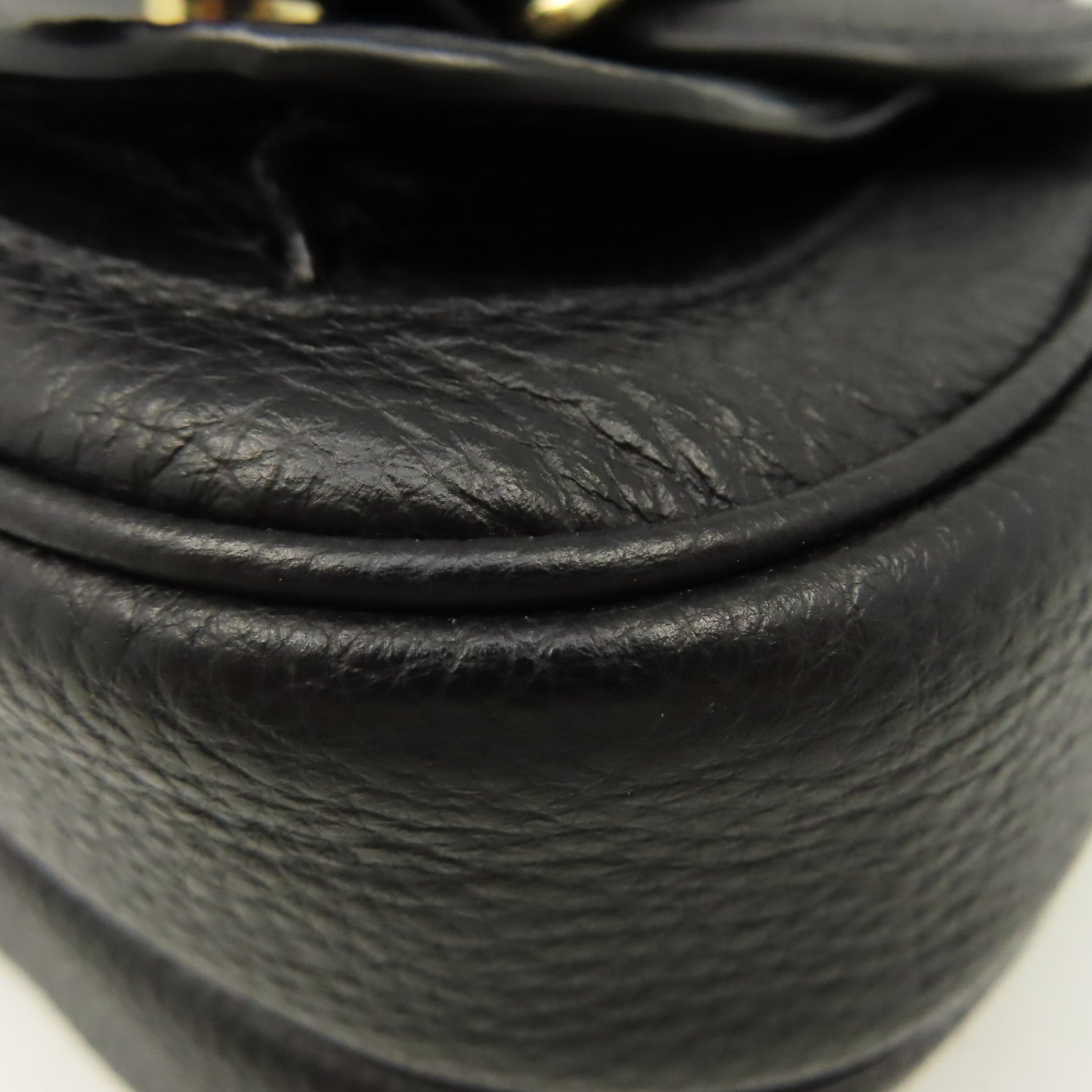 COACH 牛皮皮革Shoulder Bag鏈帶肩背袋黑色