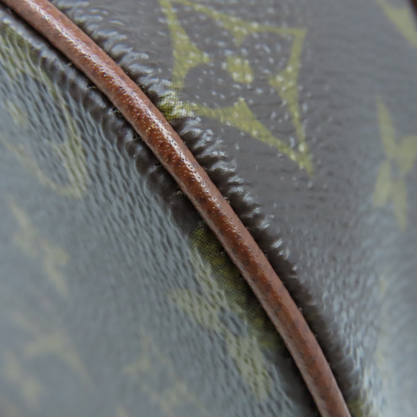 LOUIS VUITTON Monogram Papillon MM Hand Bag手挽袋啡色