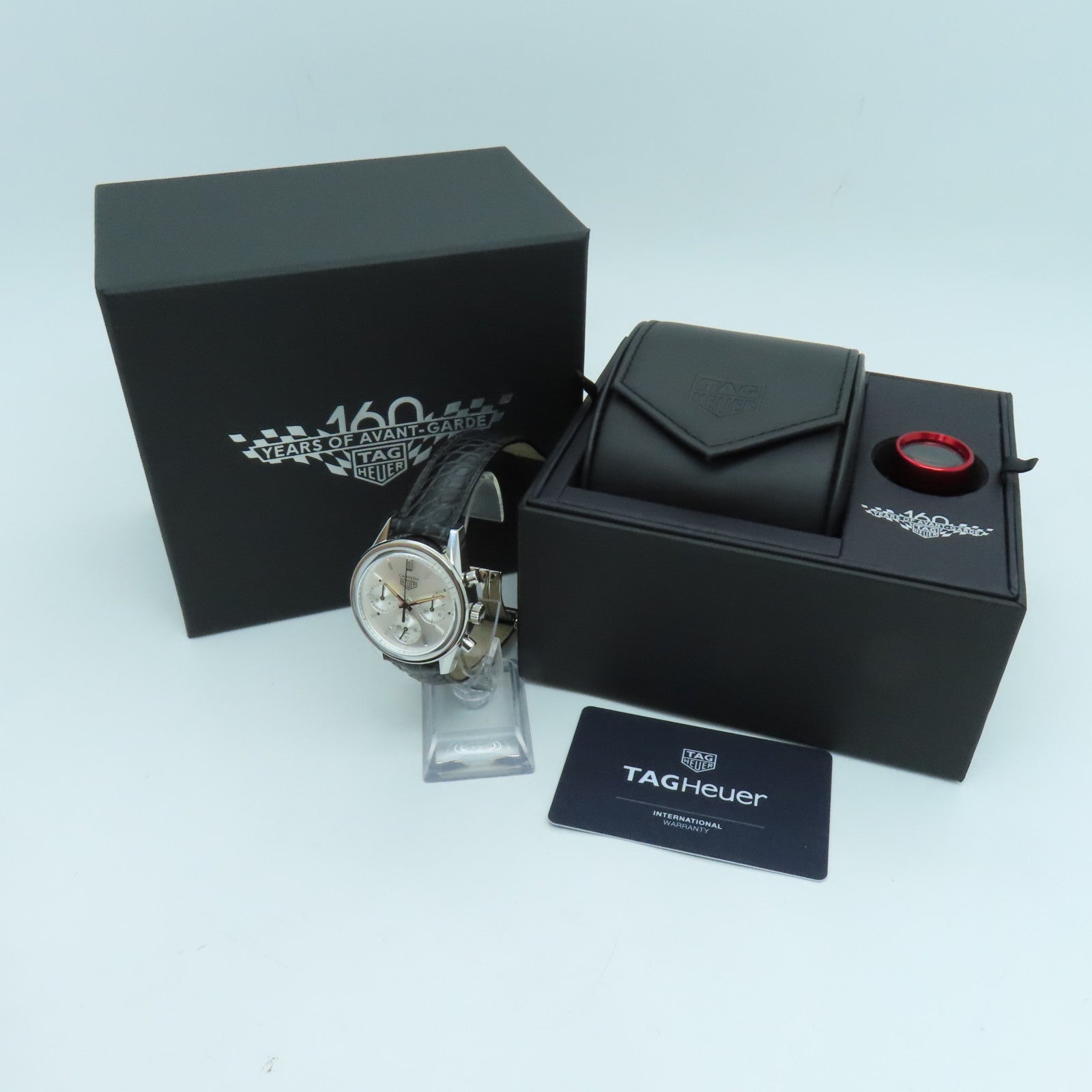 TAG HEUER Carrera Stainless Steel Watch Automatic Movement Silver