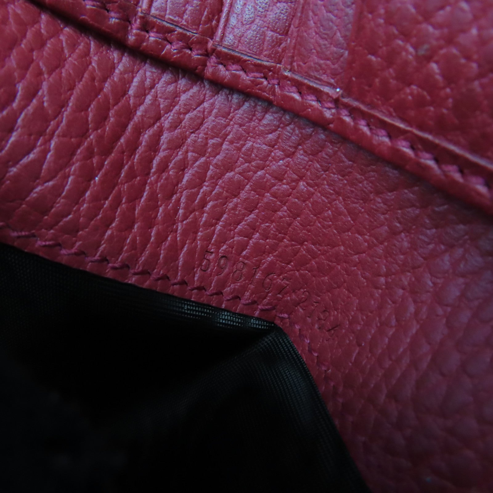 GUCCI 牛皮皮革Short Wallet金扣短錢包紅色
