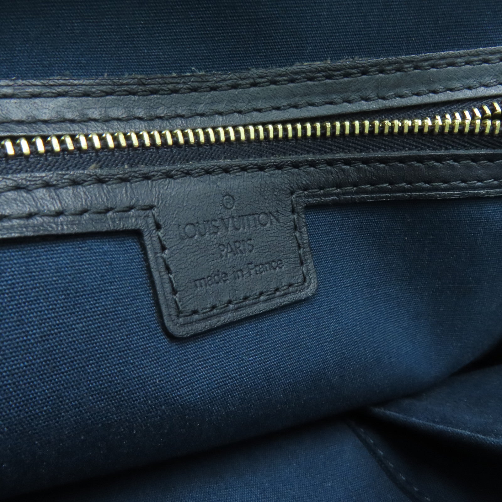 LOUIS VUITTON Monogram Mini Josephine PM金扣手挽袋藍色