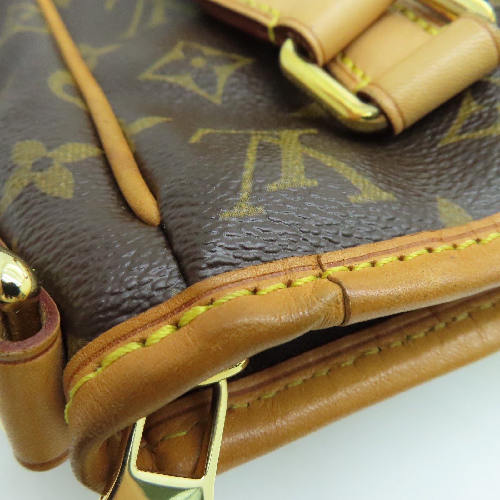 LOUIS VUITTON Monogram Estrela MM金扣肩背袋啡色