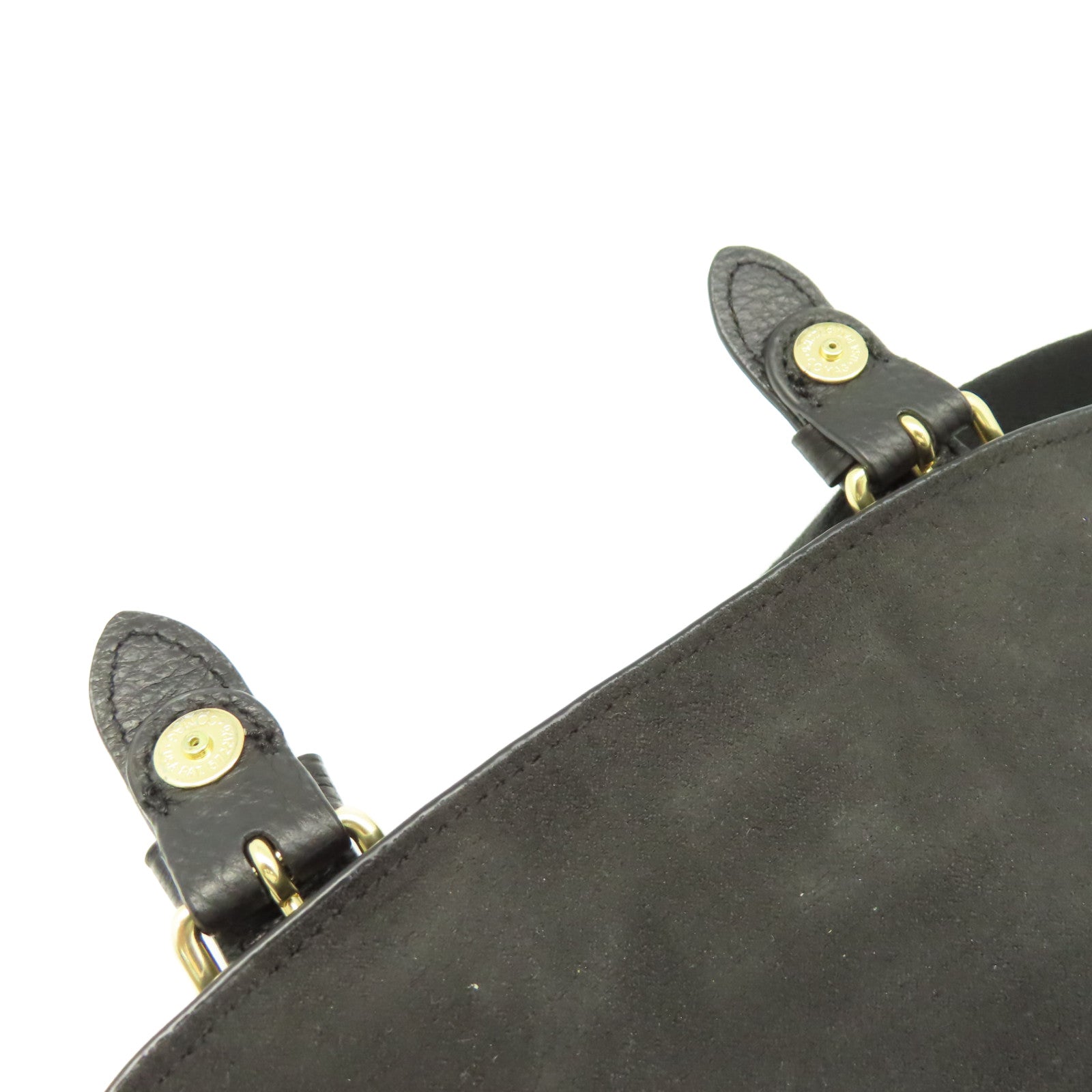 COACH 牛皮皮革Shoulder Bag鏈帶肩背袋黑色