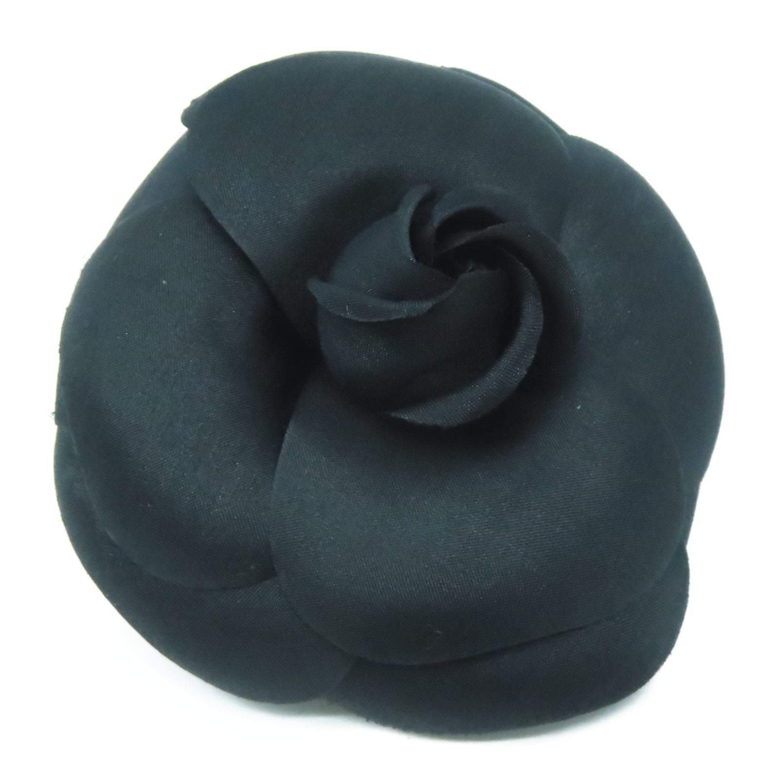 CHANEL 帆布Brooch胸針黑色