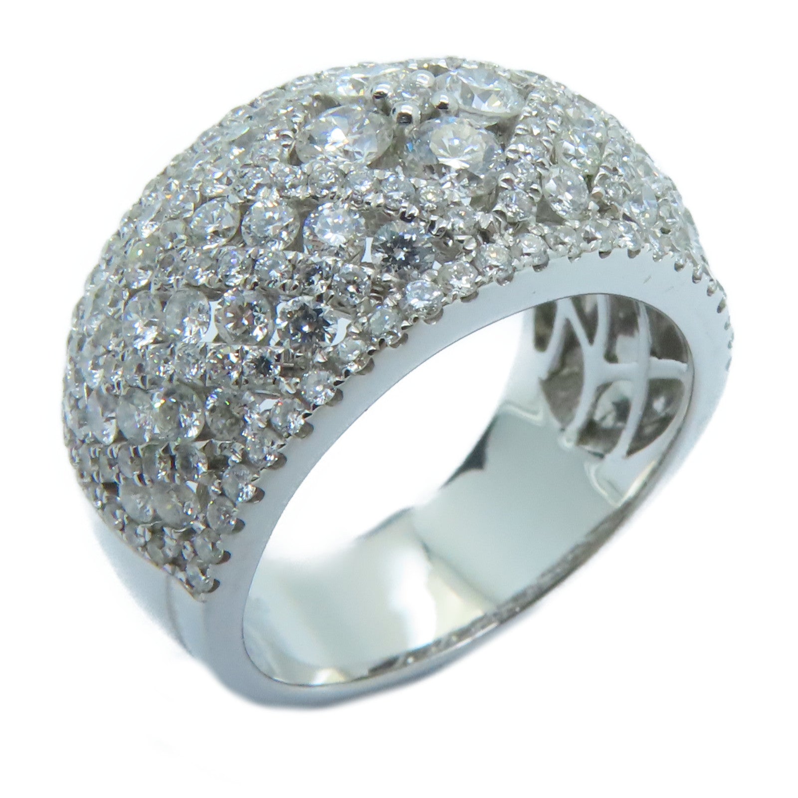 JEWELRY 【激减优惠】18K白金Diamond Ring钻石戒指US#6.5