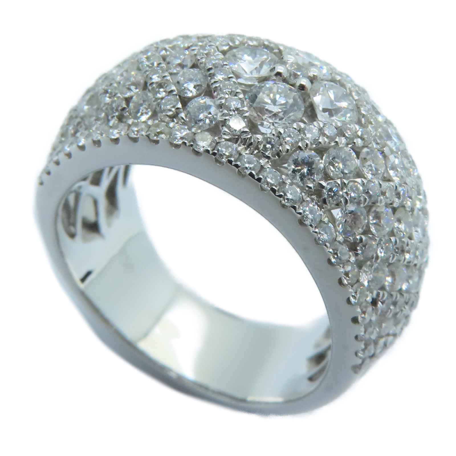 JEWELRY 【激减优惠】18K白金Diamond Ring钻石戒指US#6.5