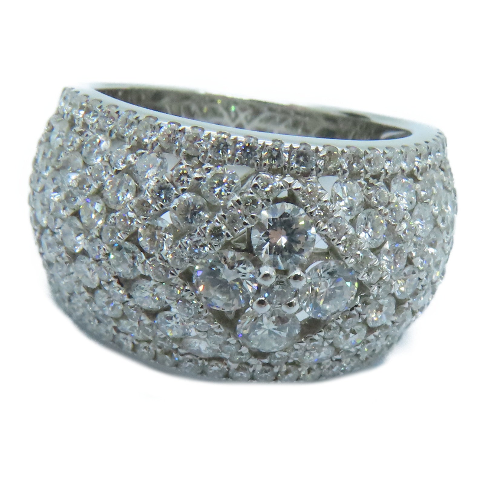 JEWELRY 【激减优惠】18K白金Diamond Ring钻石戒指US#6.5