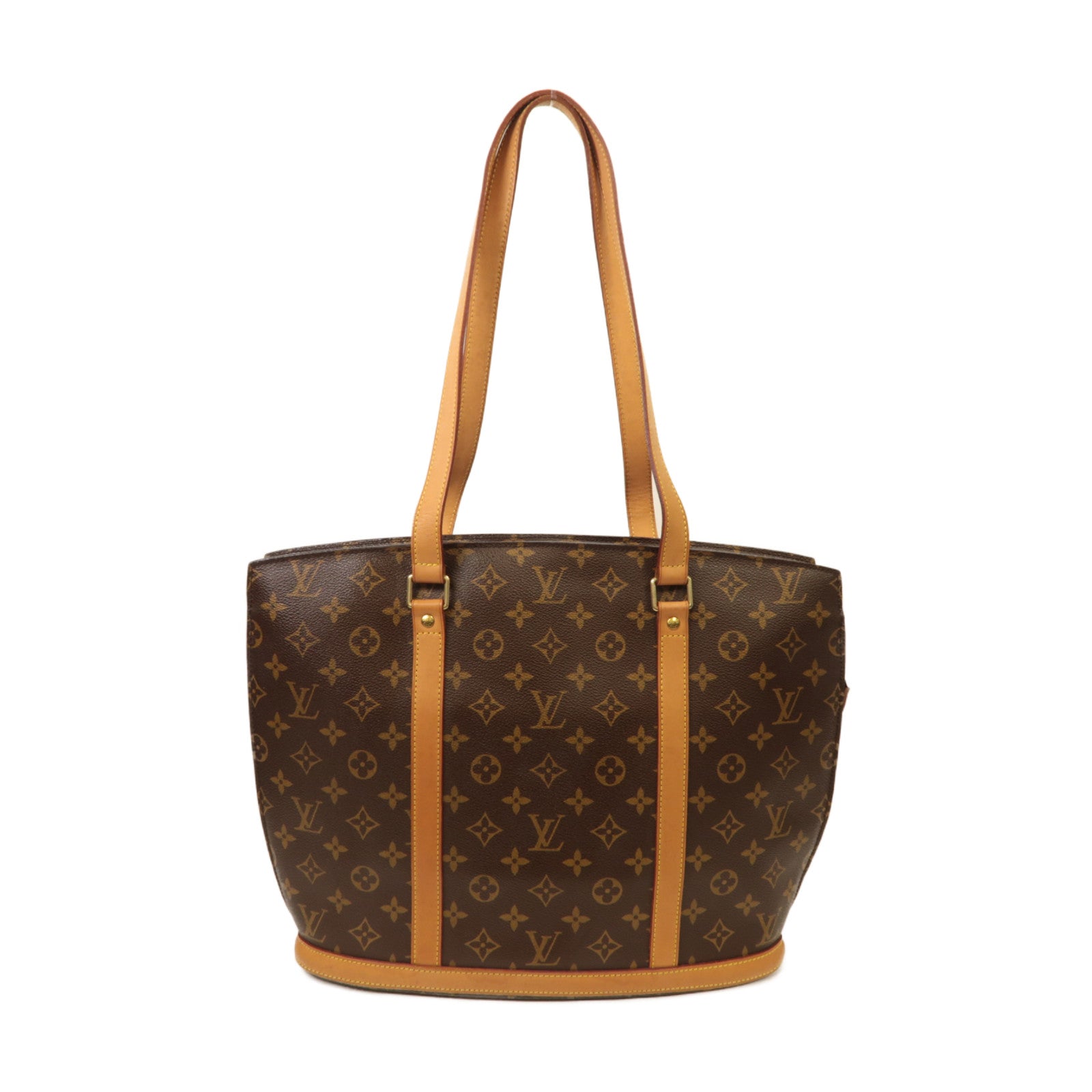 LOUIS VUITTON Monogram Babylone金扣肩背袋啡色