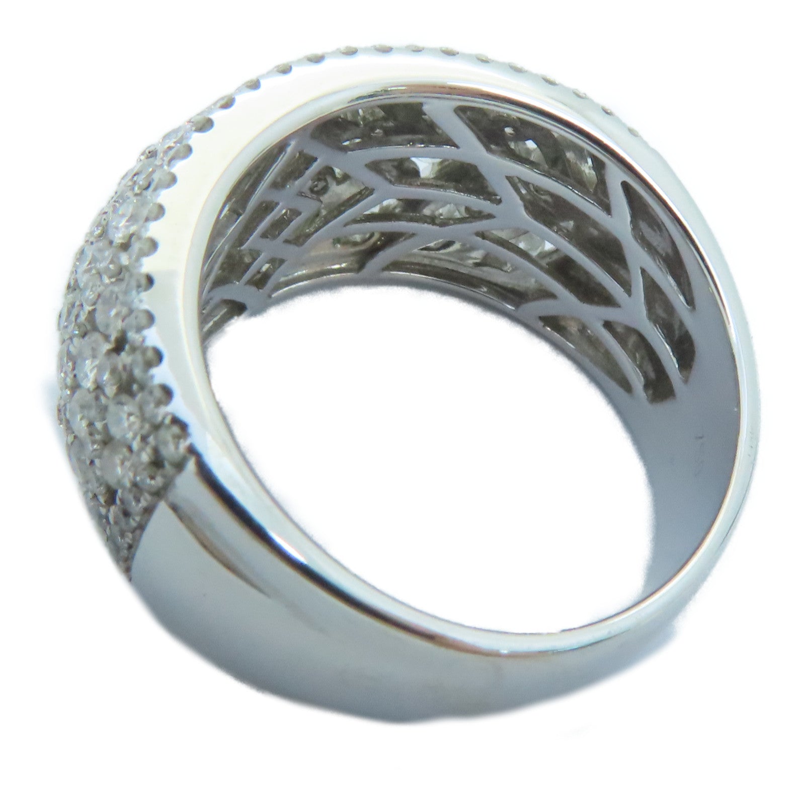 JEWELRY 【激减优惠】18K白金Diamond Ring钻石戒指US#6.5