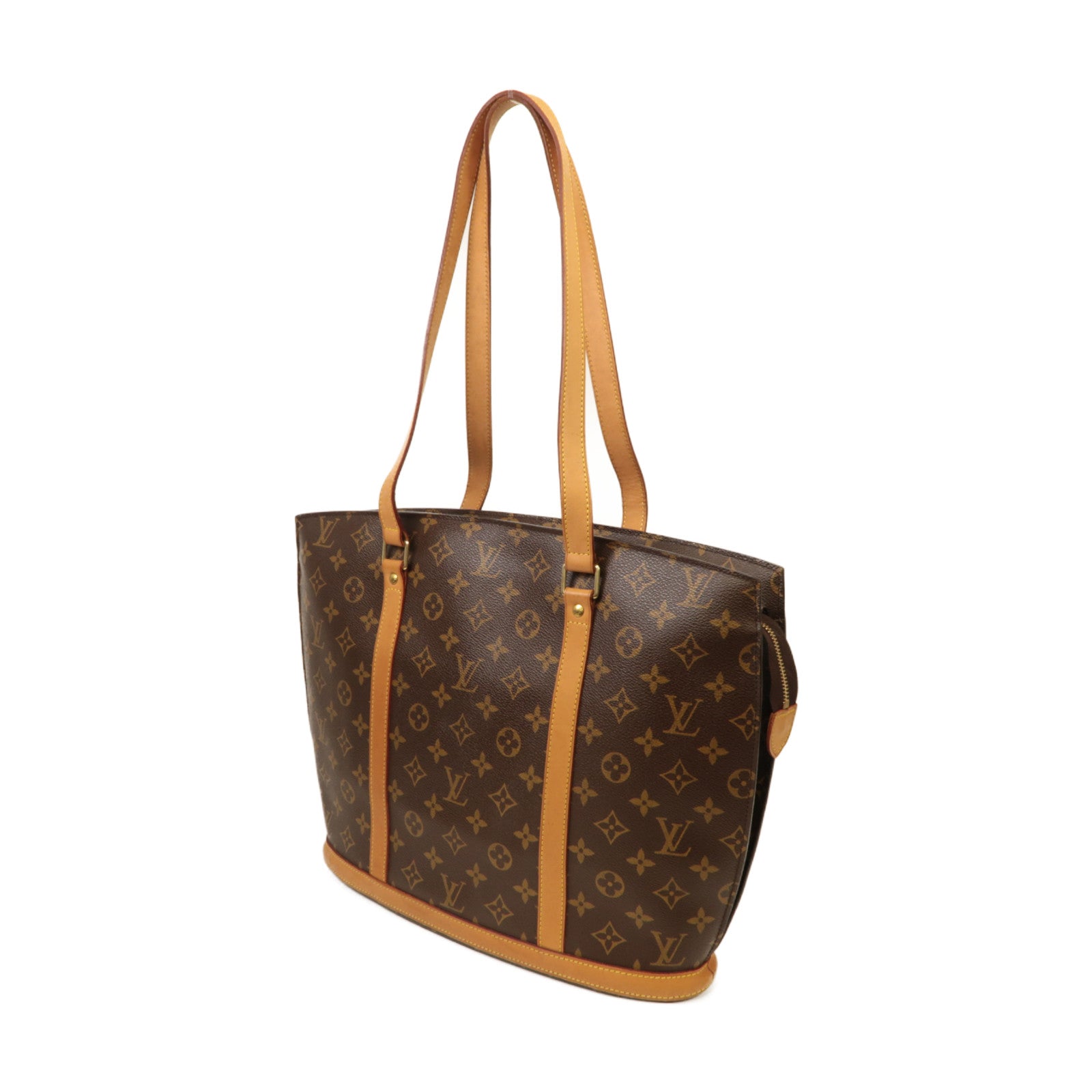 LOUIS VUITTON Monogram Babylone金扣肩背袋啡色