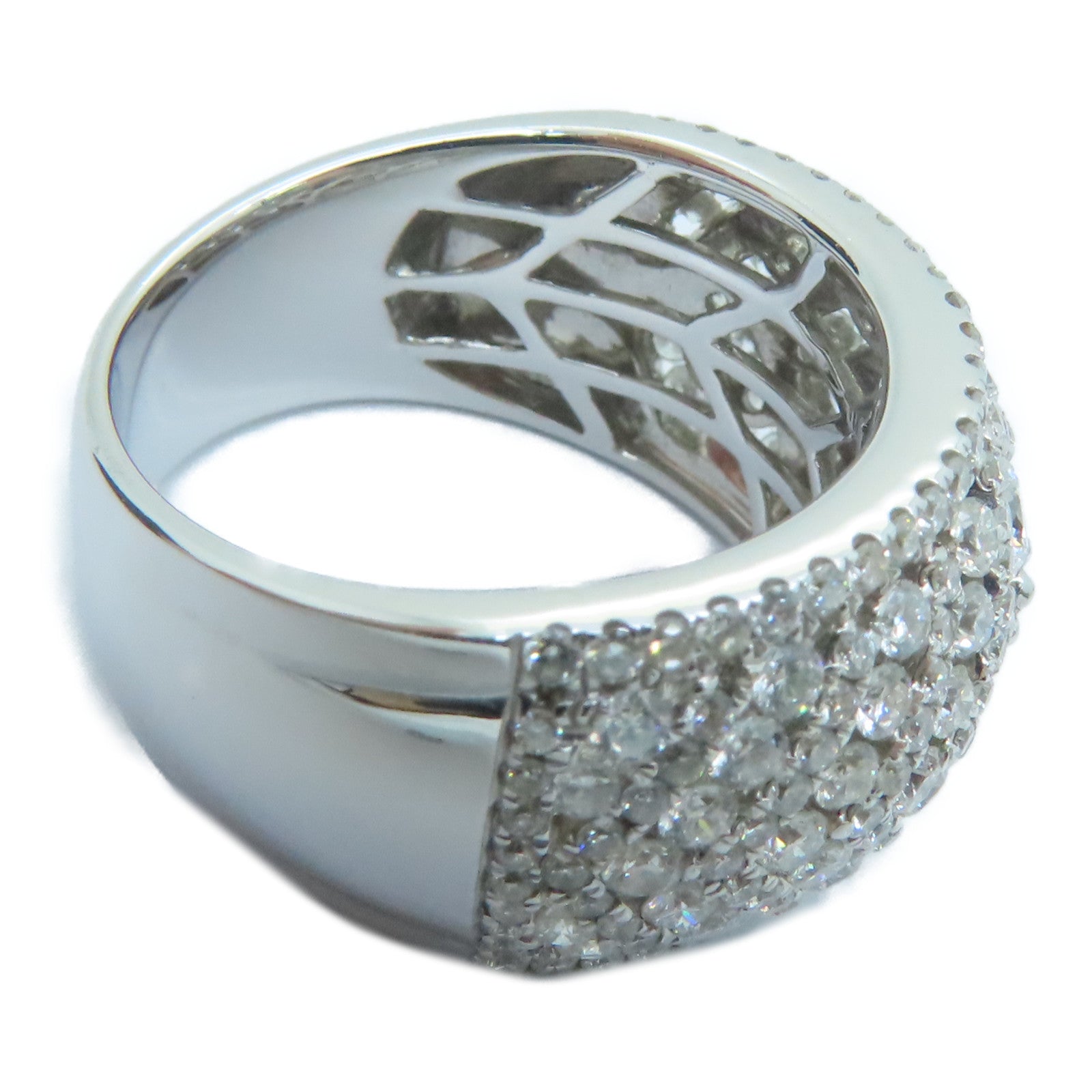 JEWELRY 【激减优惠】18K白金Diamond Ring钻石戒指US#6.5