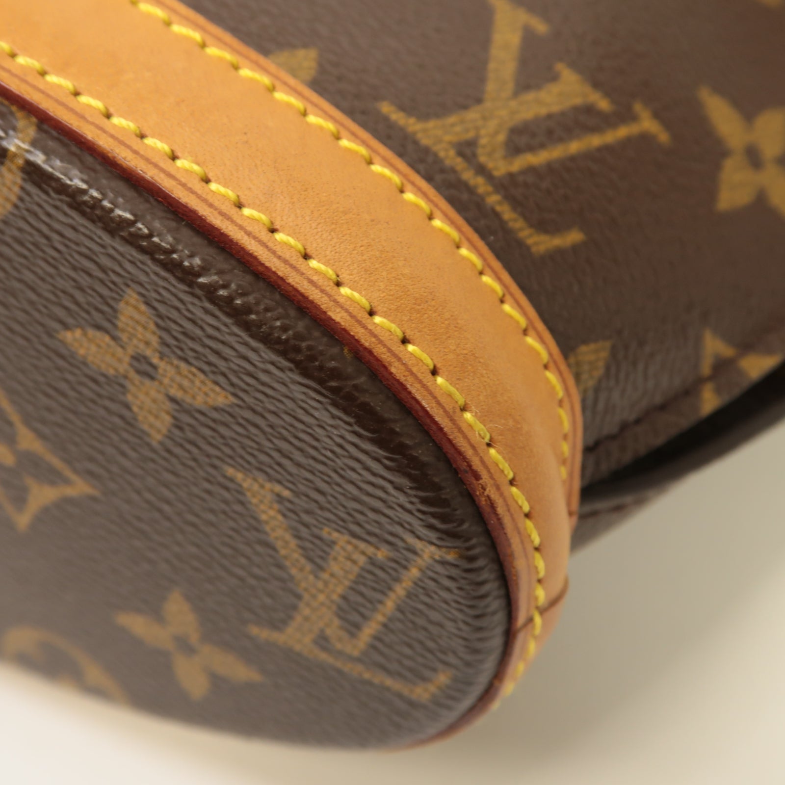 LOUIS VUITTON Monogram Babylone金扣肩背袋啡色