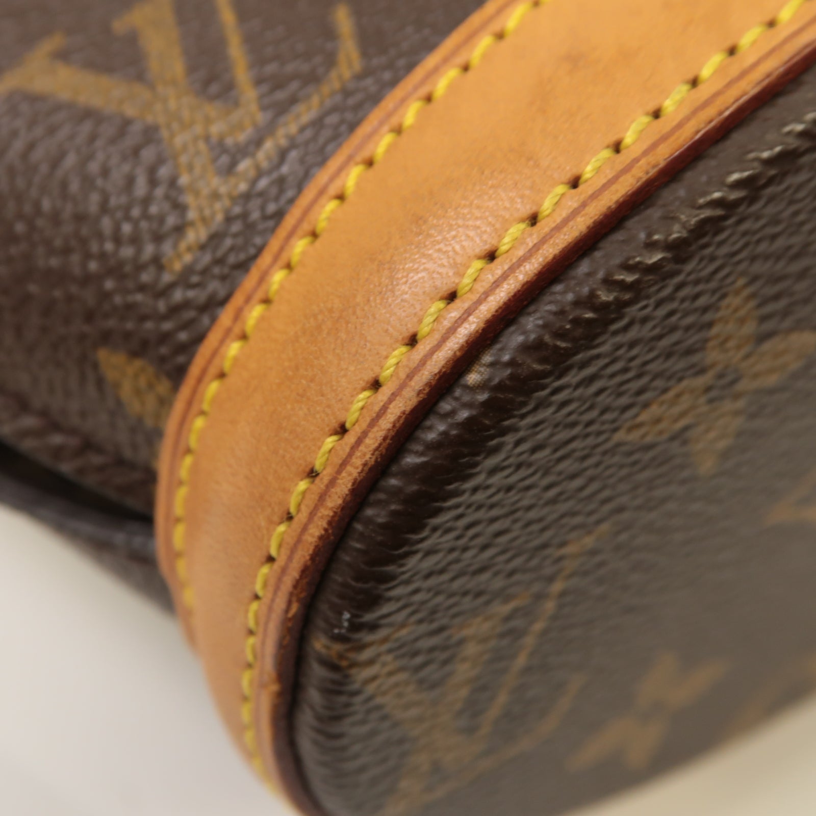 LOUIS VUITTON Monogram Babylone金扣肩背袋啡色