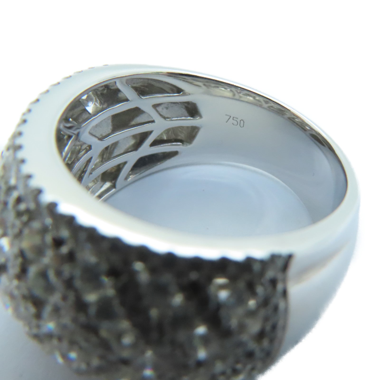 JEWELRY 【激减优惠】18K白金Diamond Ring钻石戒指US#6.5