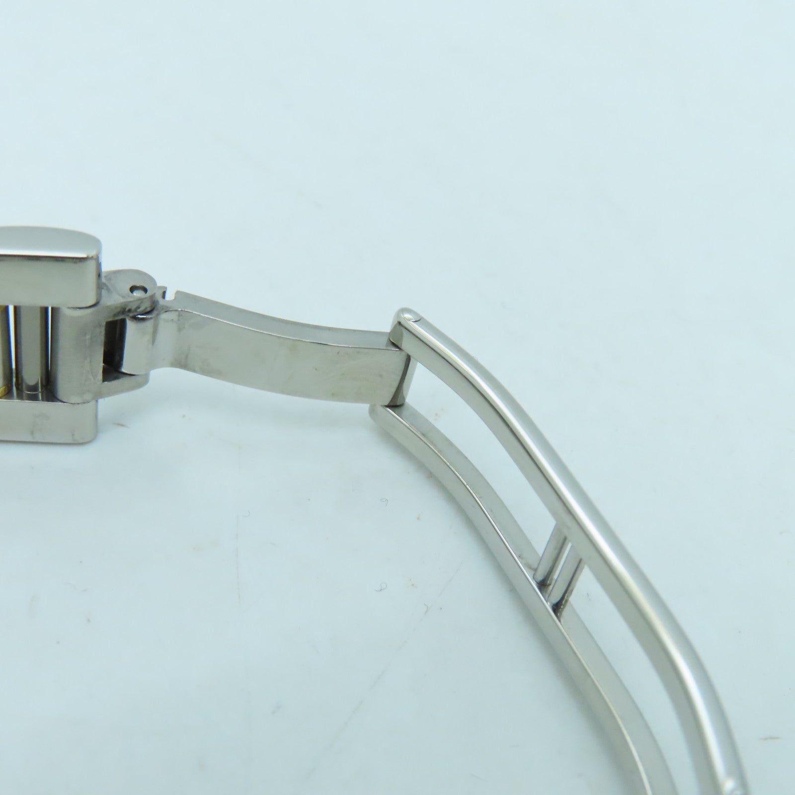 CARTIER Must de 25mm 18K黃金/不鏽鋼手錶石英機芯銀色